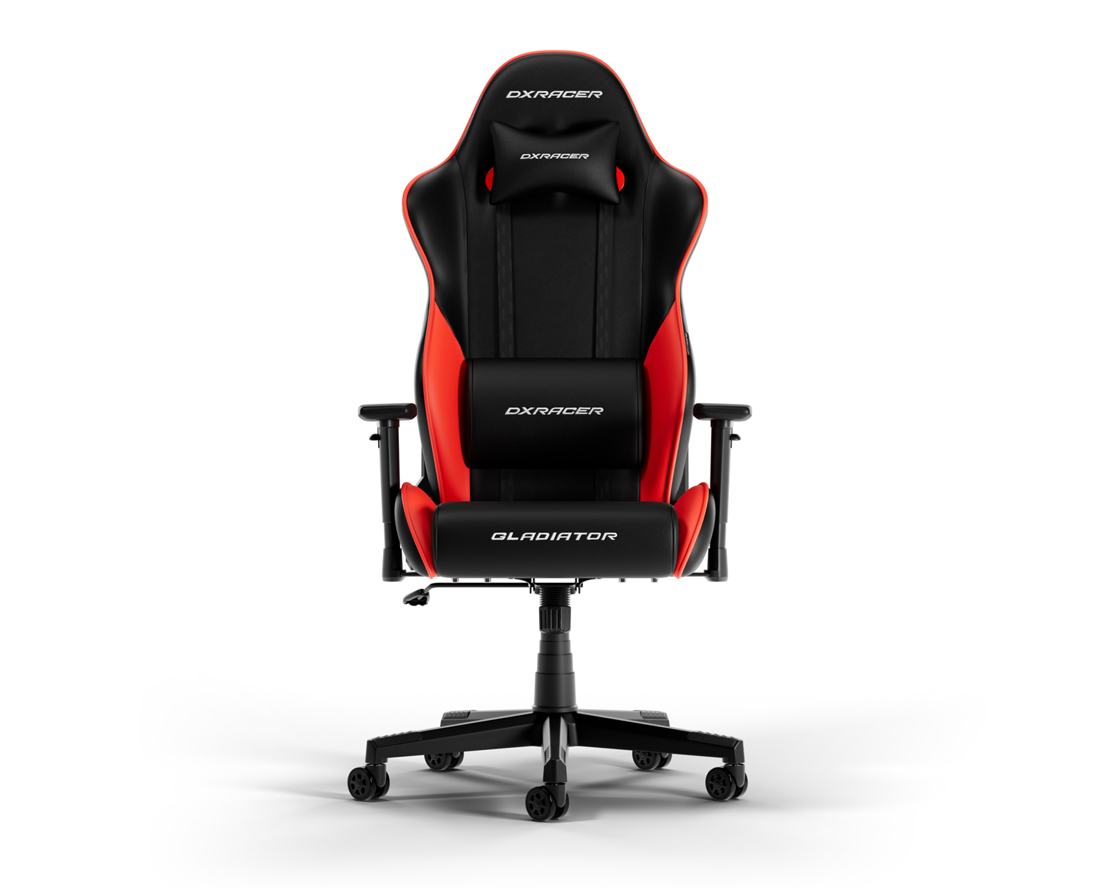 DXRacer GLADIATOR L Black & Red PVC Leather - MaxGaming.com