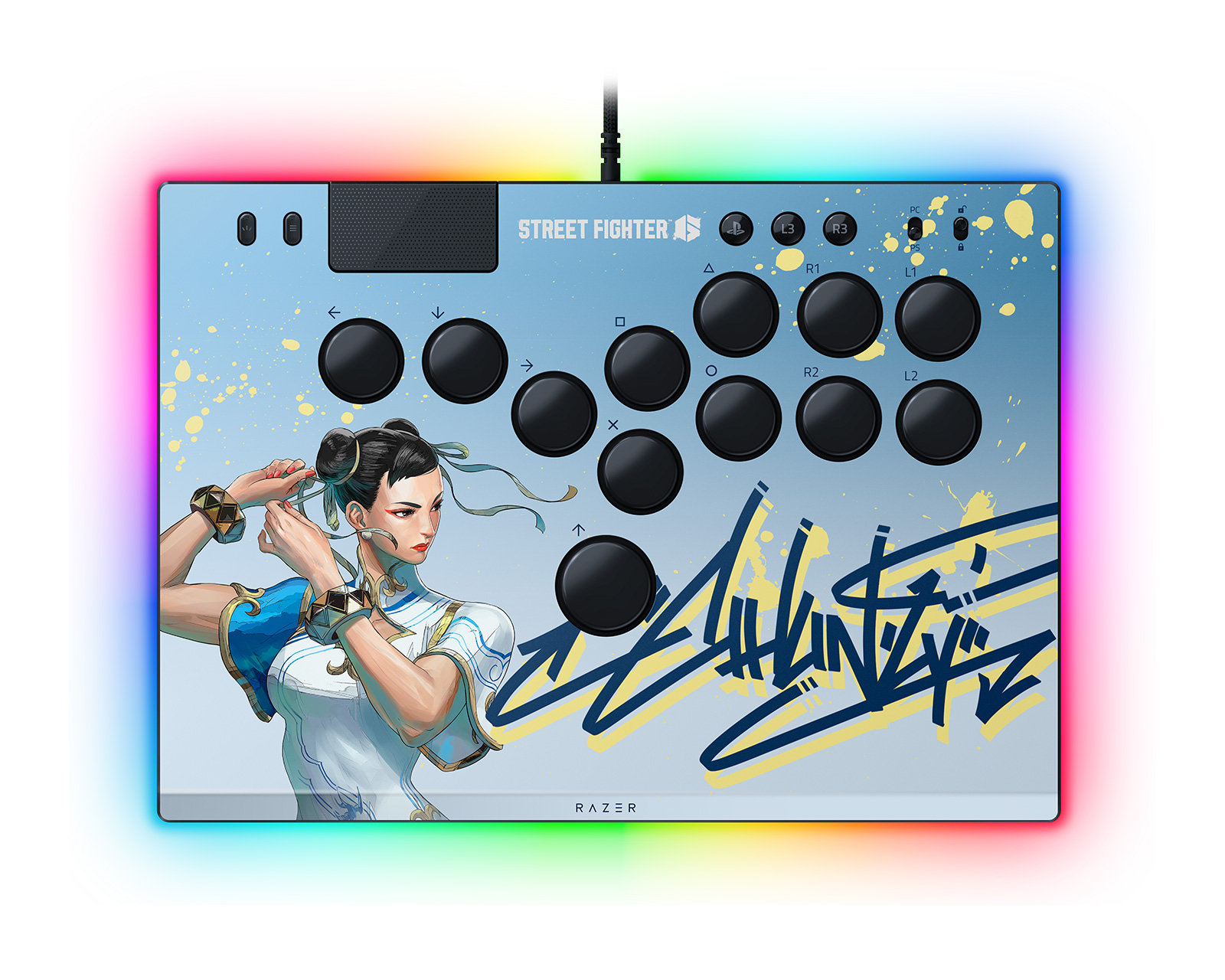 Razer Reveals RGB Kitsune Arcade Controller Just In Time For Street Fighter  6