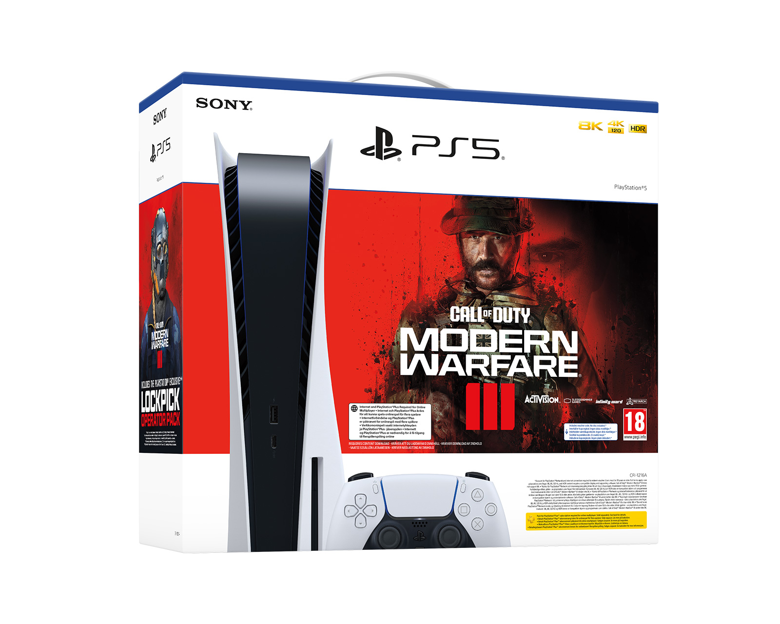 NEW PS5 Slim 1TB Console - Modern Warfare 3 Bundle