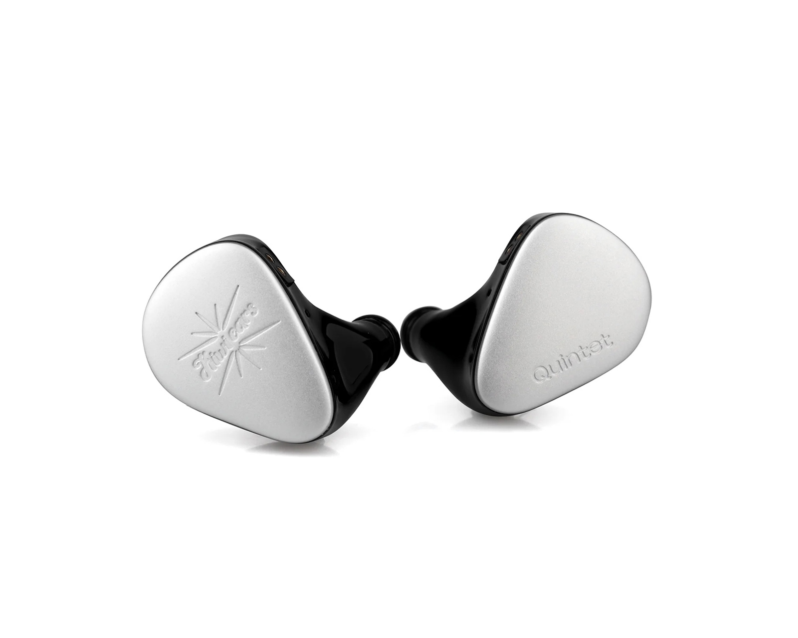 Kiwi Ears Quintet IEM Headphones - Silver - MaxGaming.com