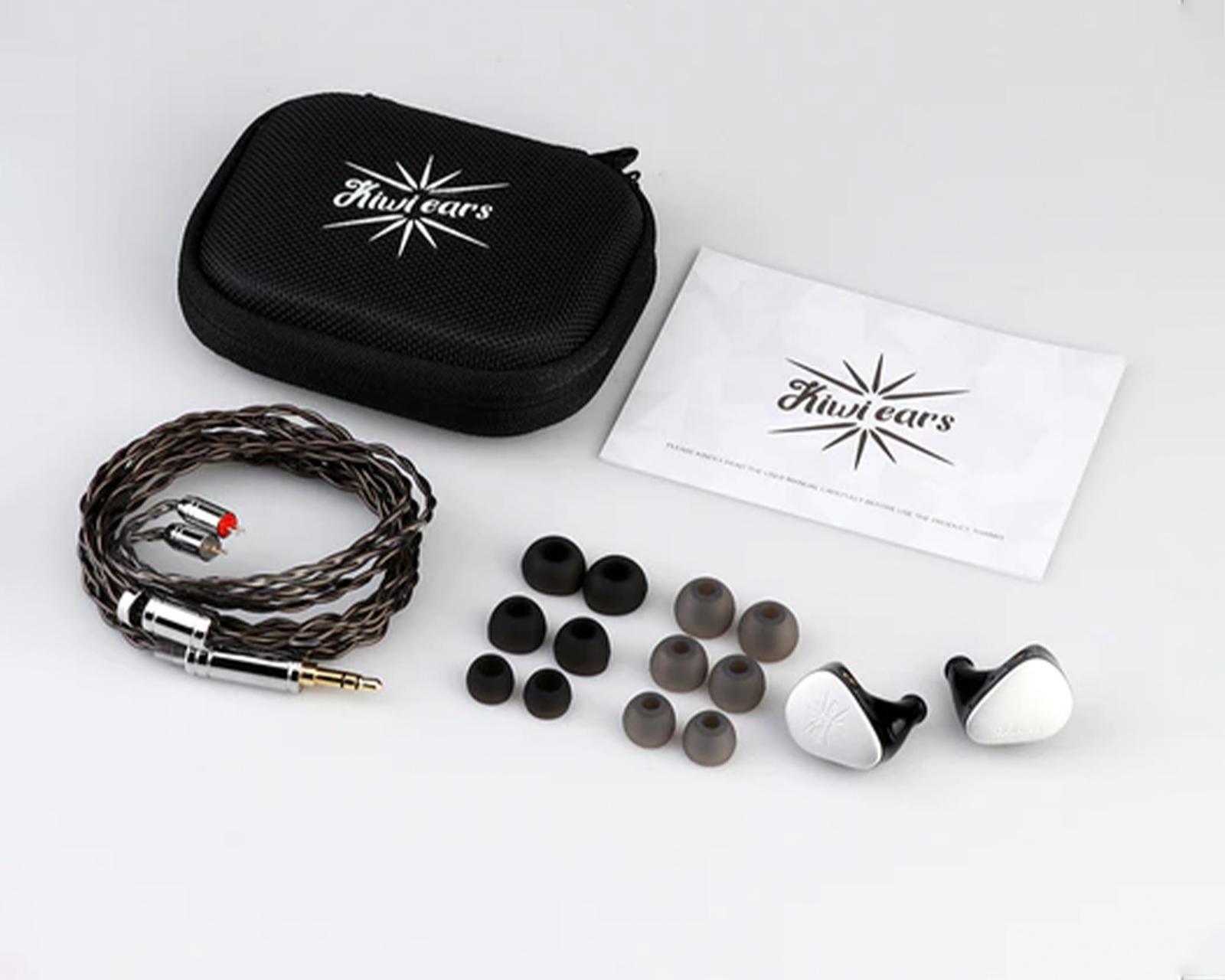 Kiwi Ears Quintet IEM Headphones - Silver - MaxGaming.com