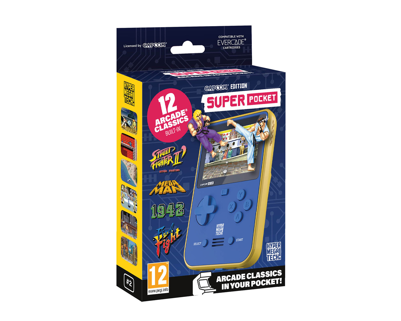 Hyper Mega Tech! Super Pocket Capcom Edition - MaxGaming.com