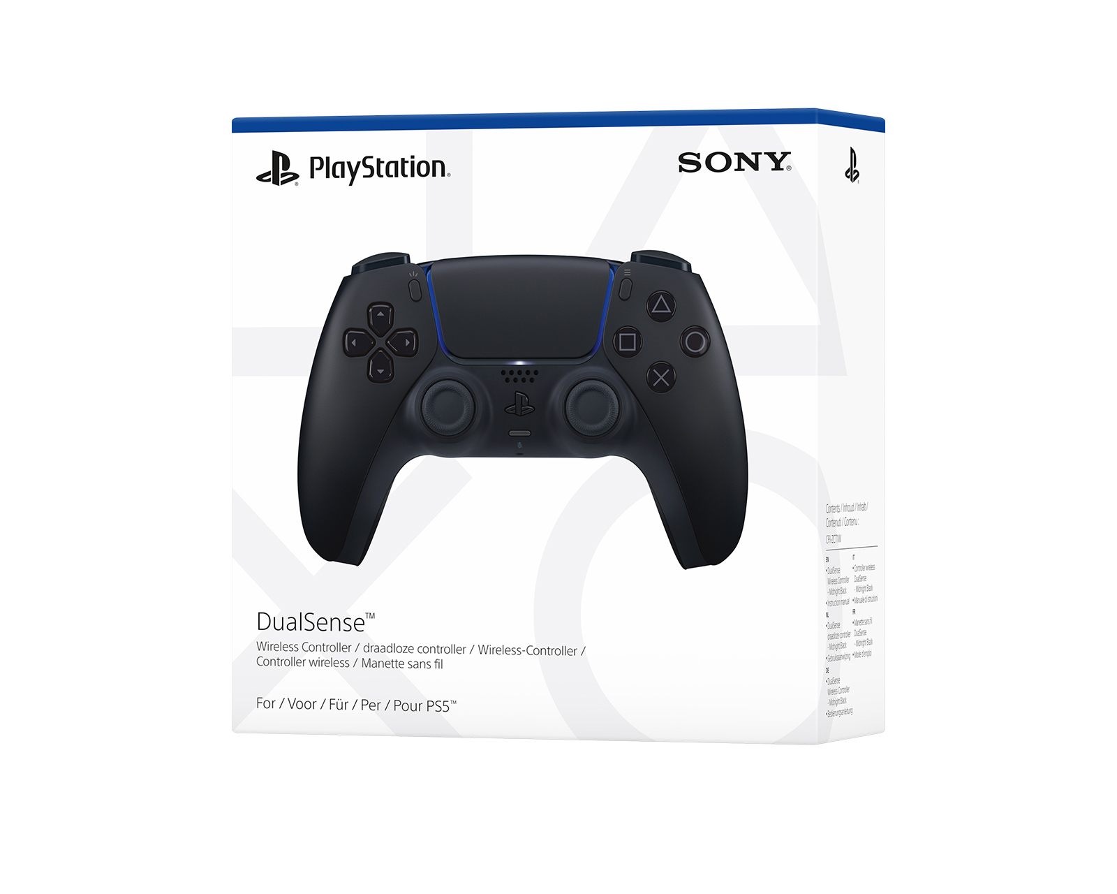 Sony Playstation 5 DualSense V2 Wireless PS5 Controller - Midnight Black