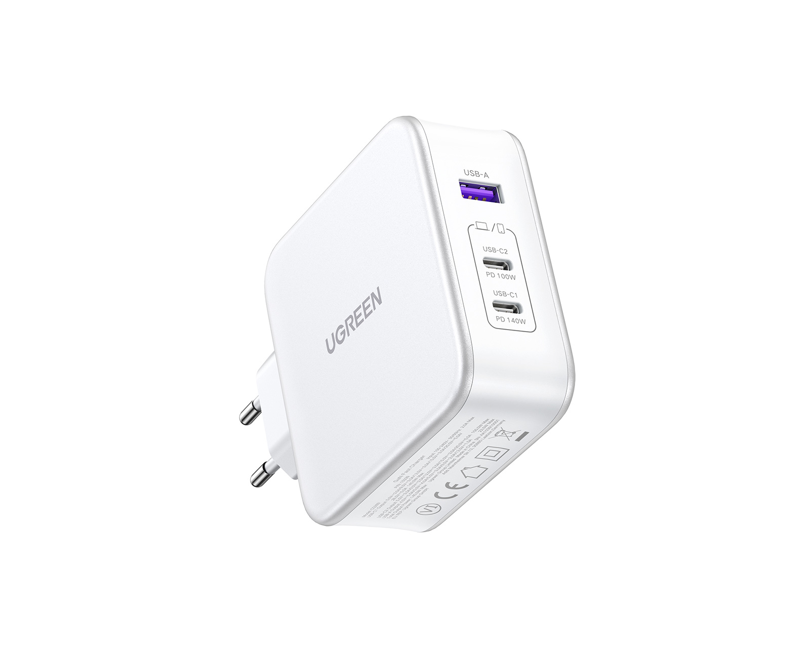 UGREEN Nexode 140W GaN 3-Port USB Wall Charger