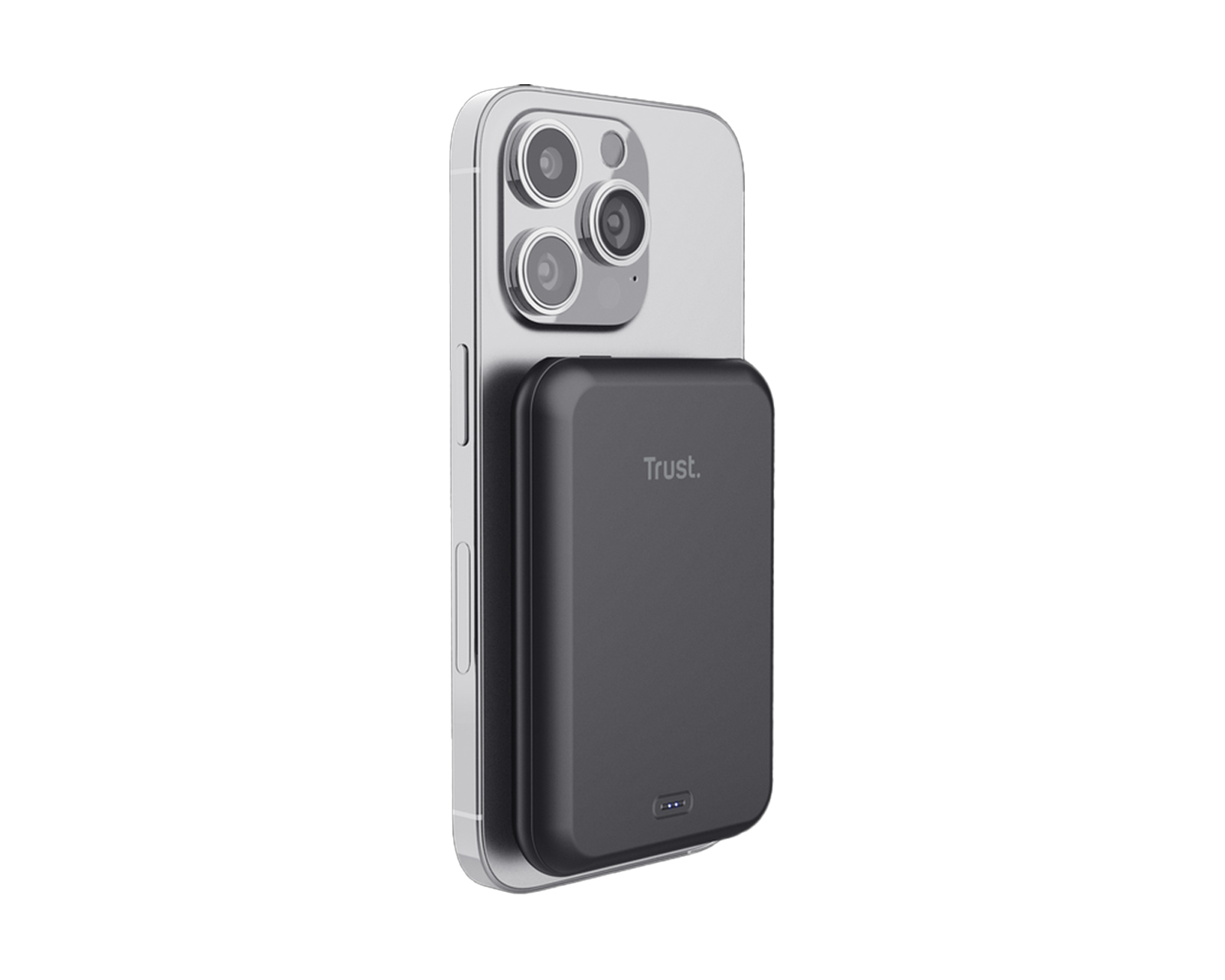 Trust Powerbank Magno Magnetic Wireless 5000 mAh - Black - MaxGaming.com