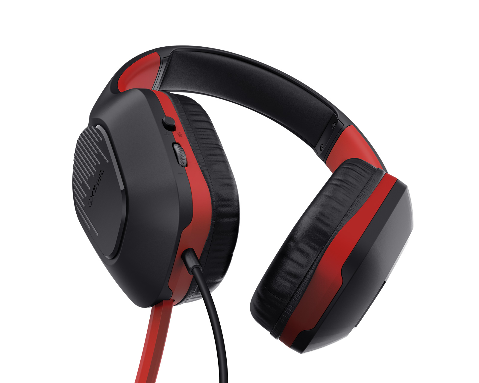 Trust GXT 415S Zirox Gaming Headset Switch - Black/Red - MaxGaming.com