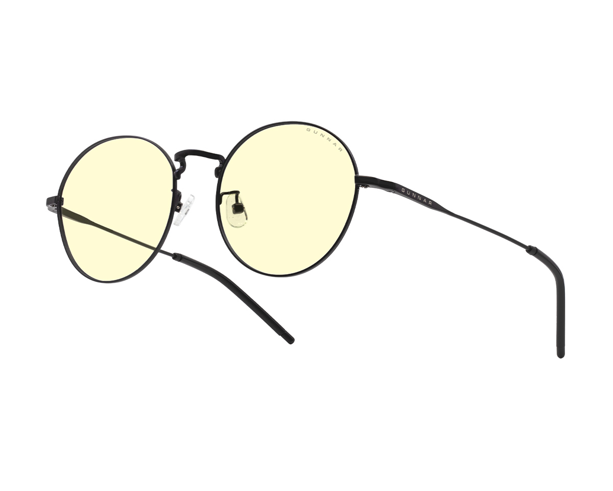 Gunnar Optiks Ellipse - Onyx - Amber - MaxGaming.com