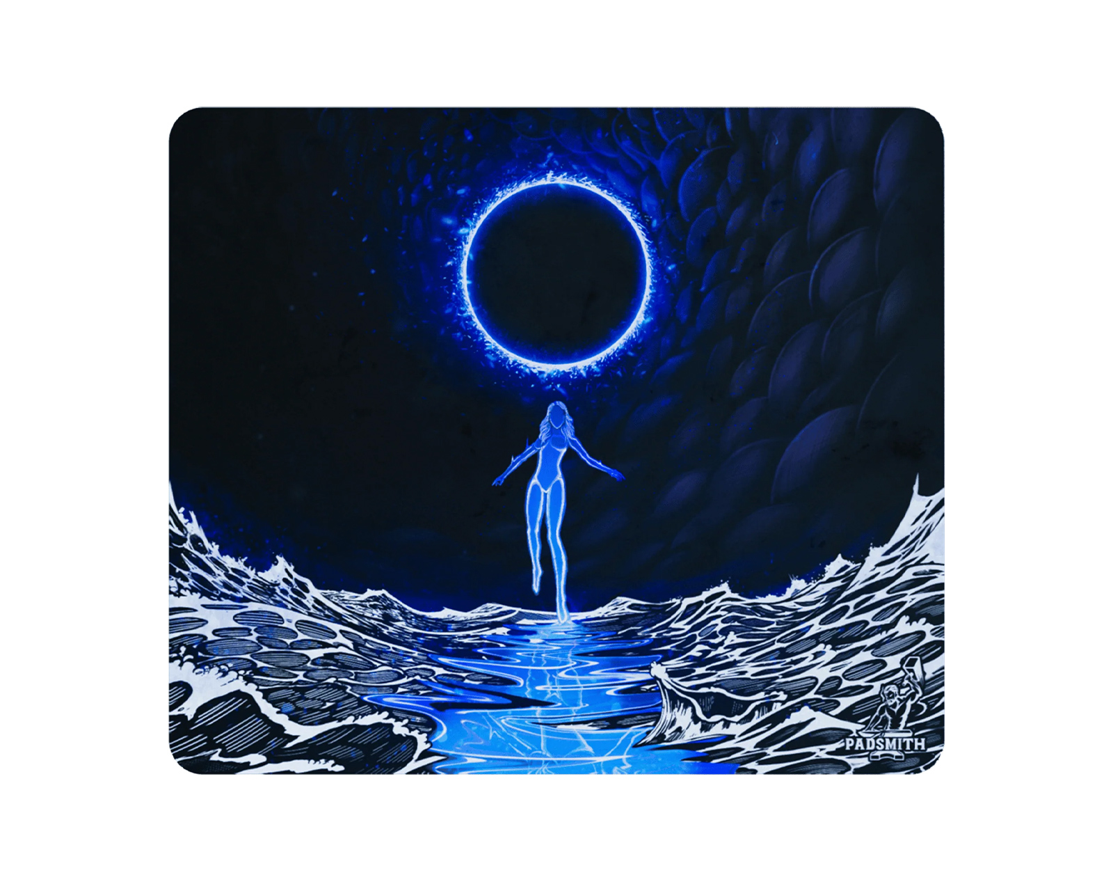 Padsmith the empress ガラスマウスパッド Padsmith Striker Series: The Empress Glass Mousepad - Speed