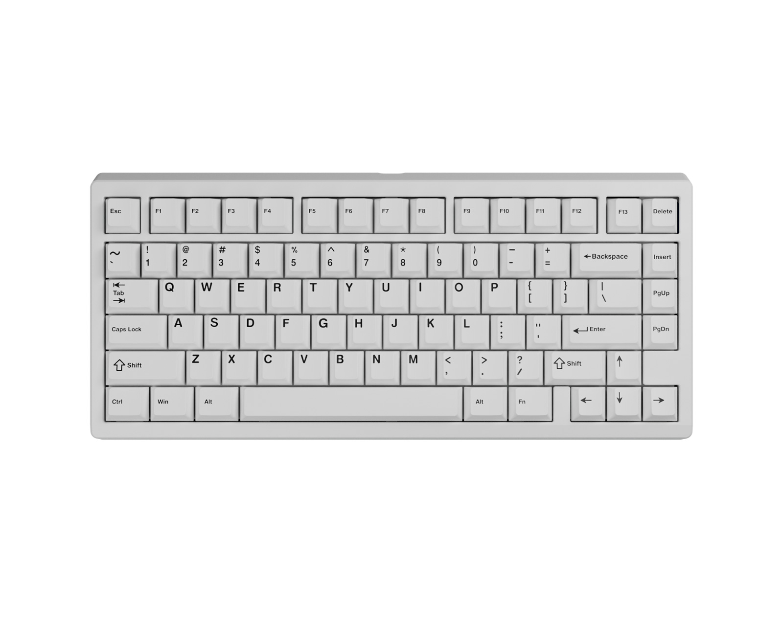 Wuque Studio Zoom75 HE - White - MaxGaming.com