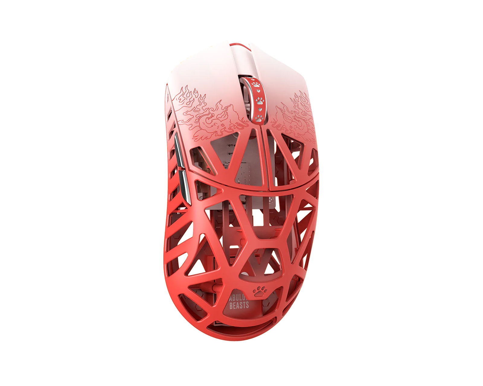 WLMouse Fabulous Beasts x BEAST X Wireless Gaming Mouse - White 