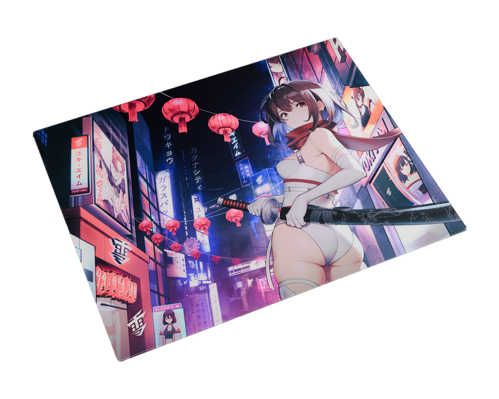 Yuki Aim Yuki Glass Mousepad - Katana - L - MaxGaming.com