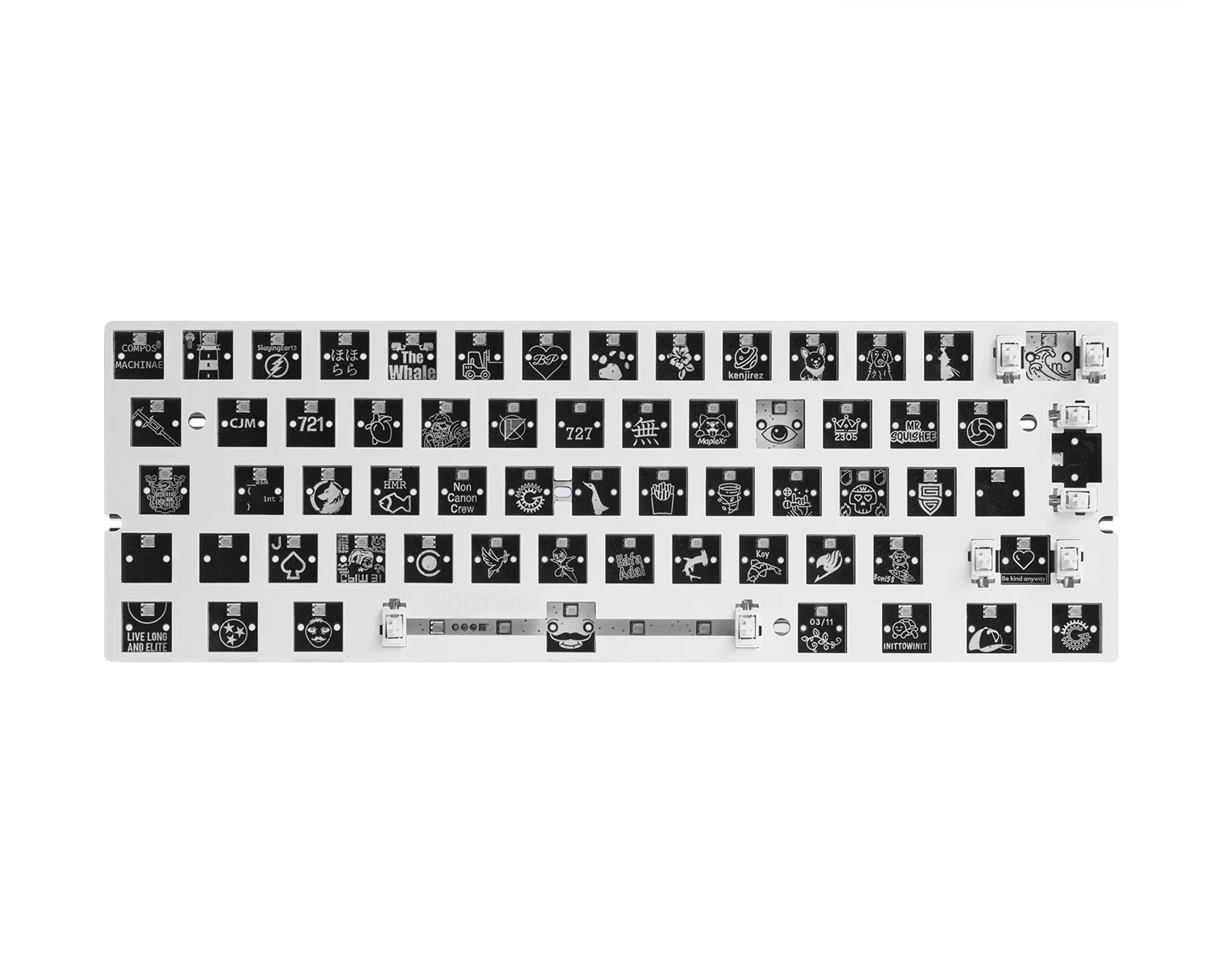 キーボード wooting 60he+ module 6550c378746087a0084a62d4_speed