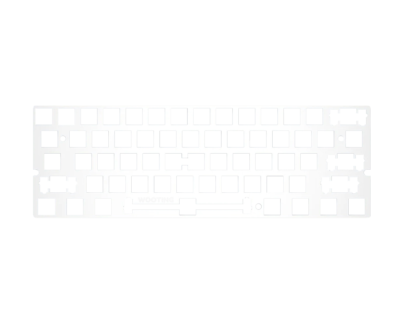 Wooting 60he + PC Switch Plate セット Amazon.com: Metrickeys Wooting 60HE Keyboard PC / FR4 / POM