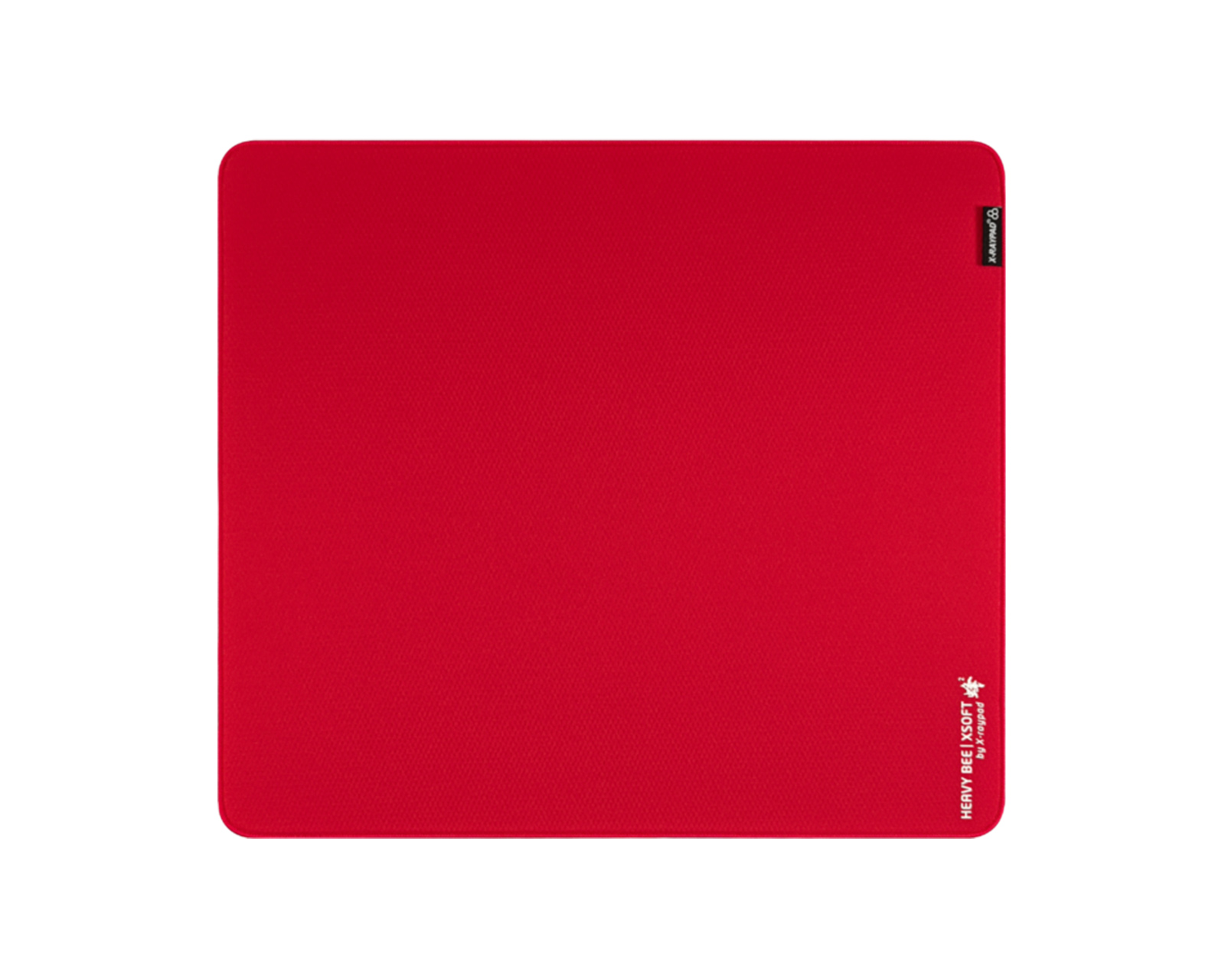 X-raypad Heavy Bee Mousepad - XSOFT - Red - XL Square - MaxGaming.com