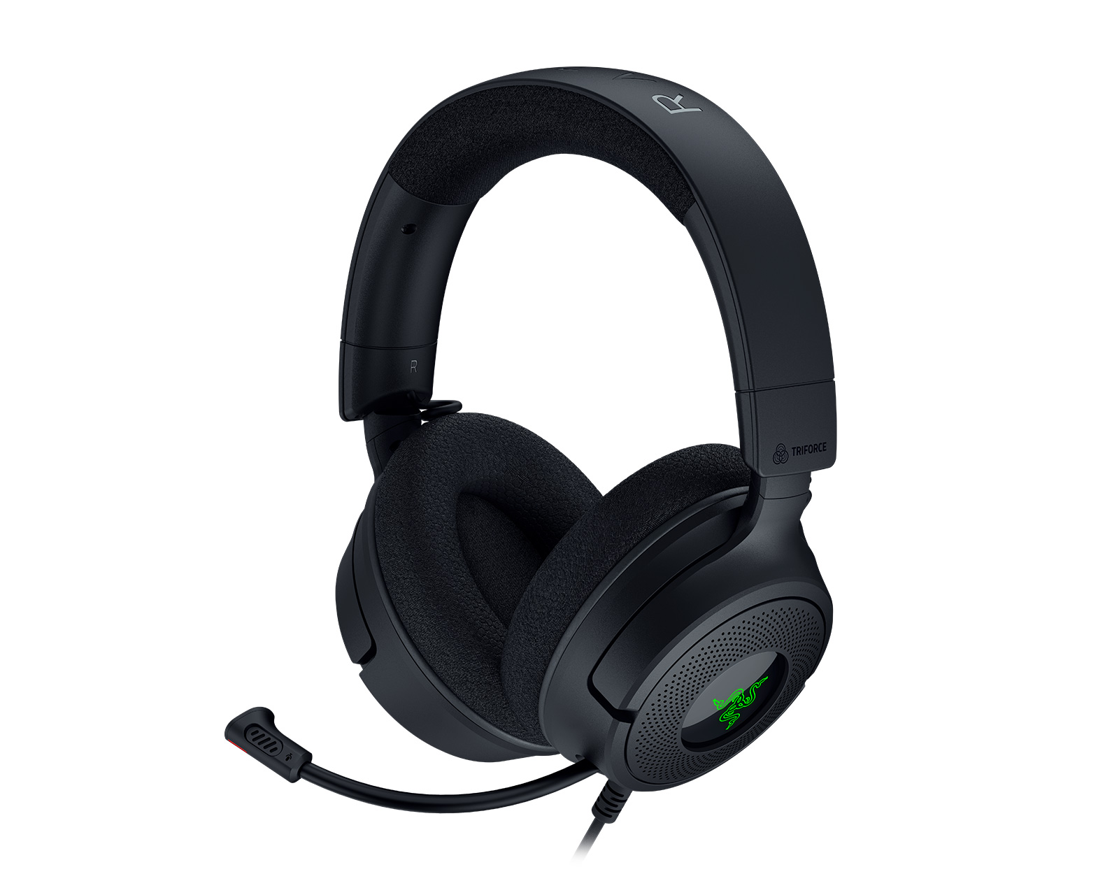 Razer Kraken V4 X Gaming Headset - Black - MaxGaming.com