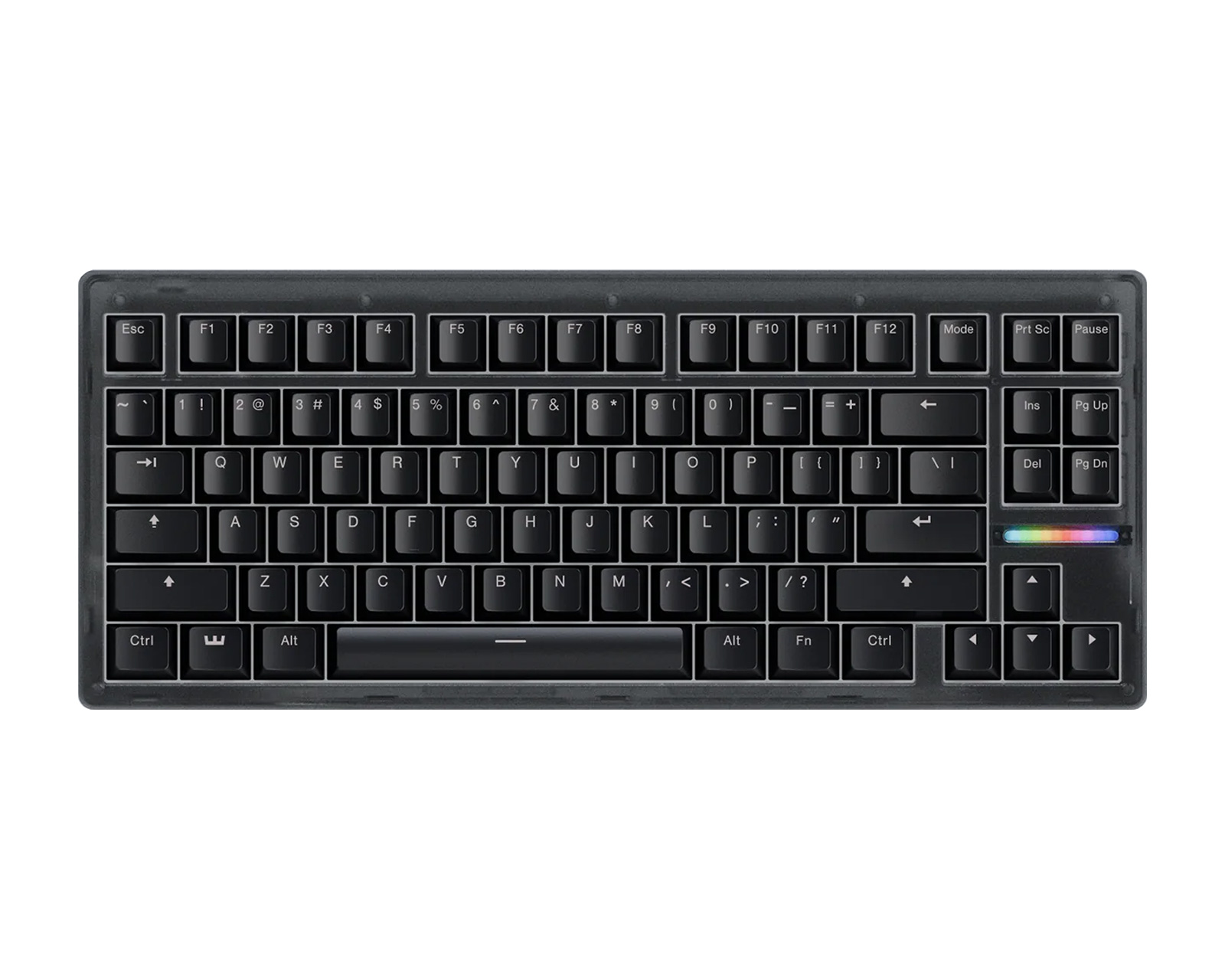 <値下げ可>Wooting 80HE ゴーストカラー Wooting 80HE 80% Keyboard Ghost - ANSI - MaxGaming.com
