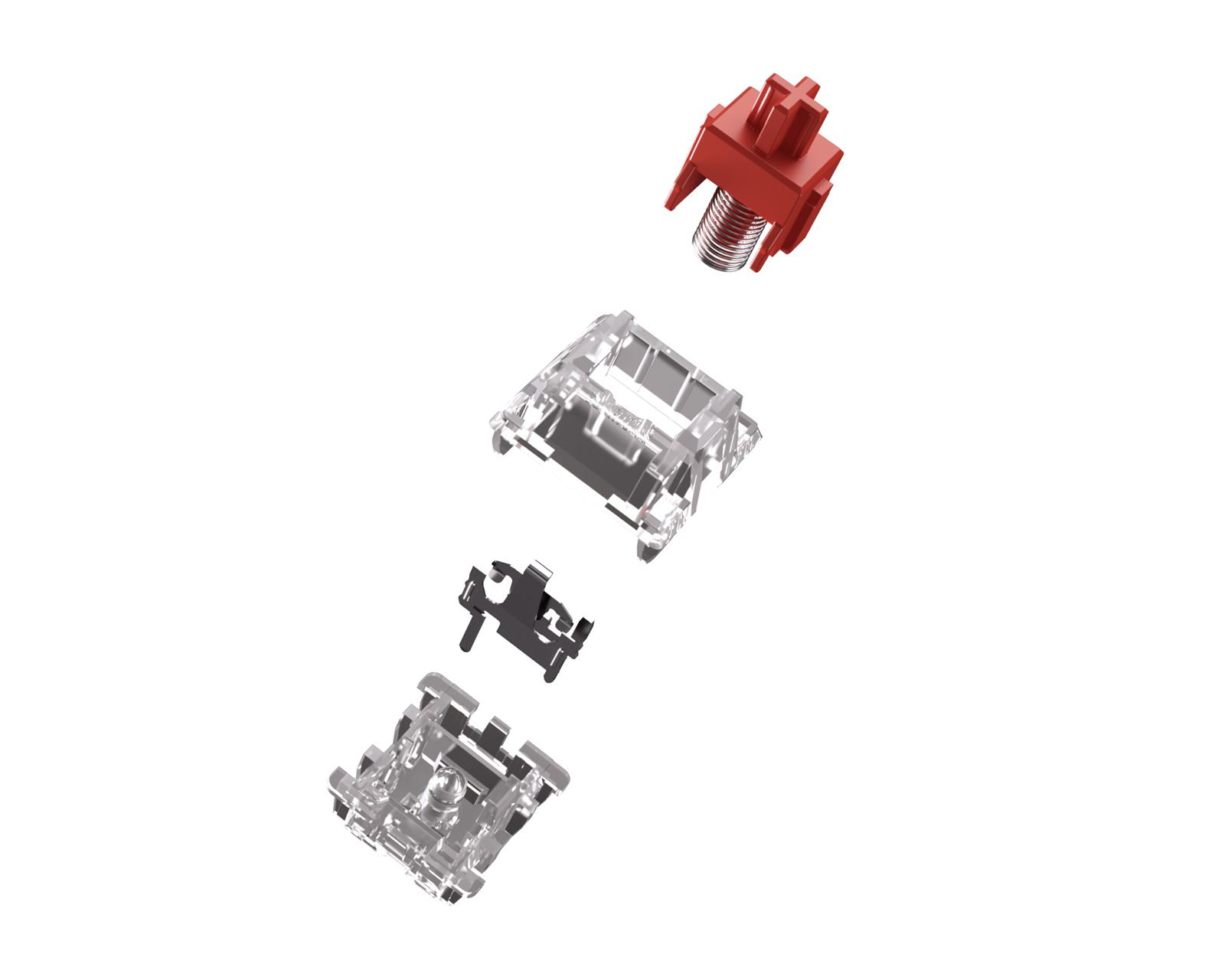 ExotiCore Outemu Butterfly Switch – 110 Stück Vorgeschmierte, Leise Lineare Mechanische Tastaturschalter