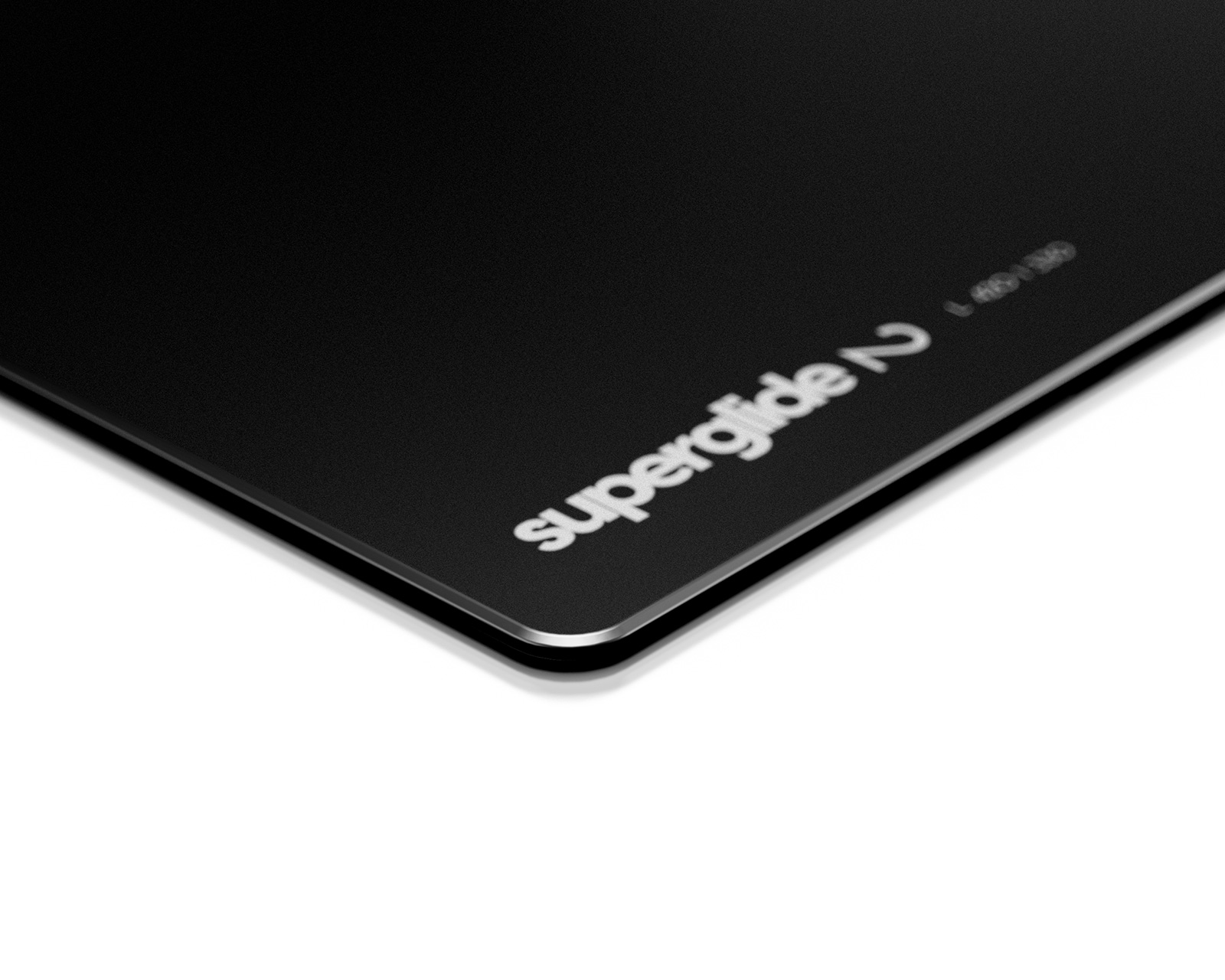 Superglide Glass Mousepad v2 - L - Black - MaxGaming.com