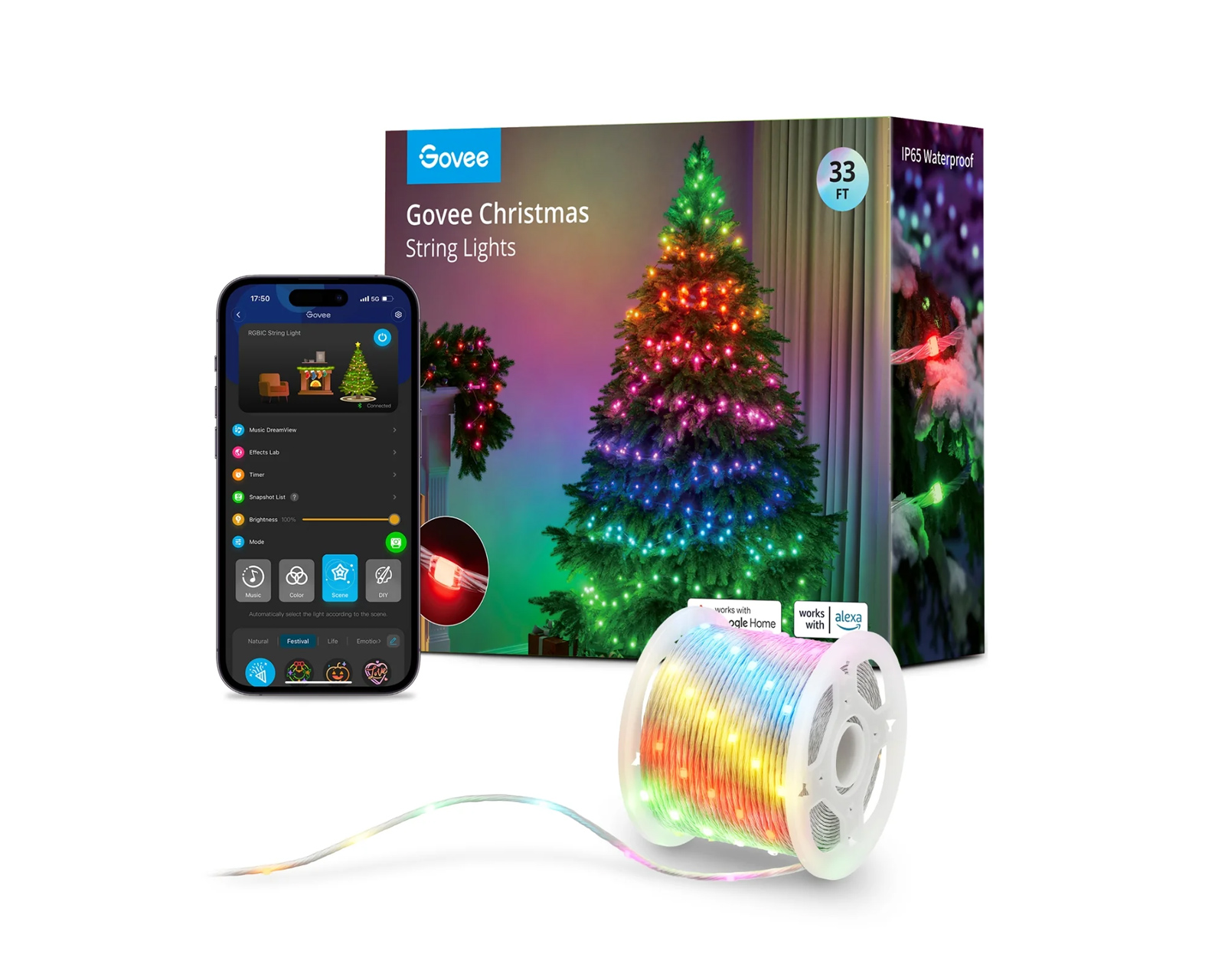 Govee 10m led lights discount