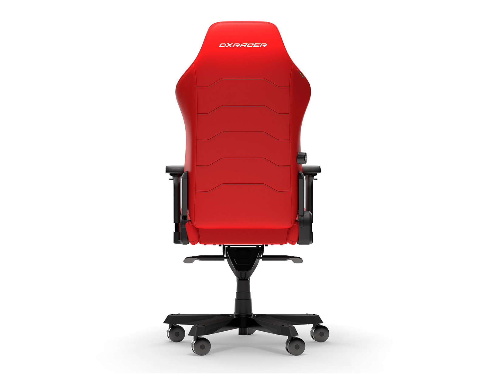 DXRacer MASTER XL Red EPU Leather - MaxGaming.com