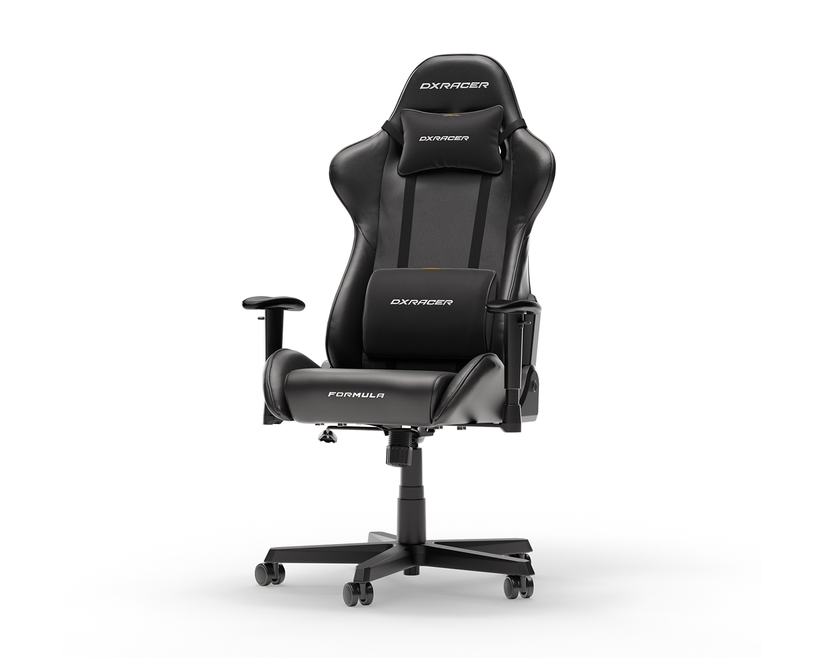 DXRacer FORMULA L Black PVC Leather - MaxGaming.com