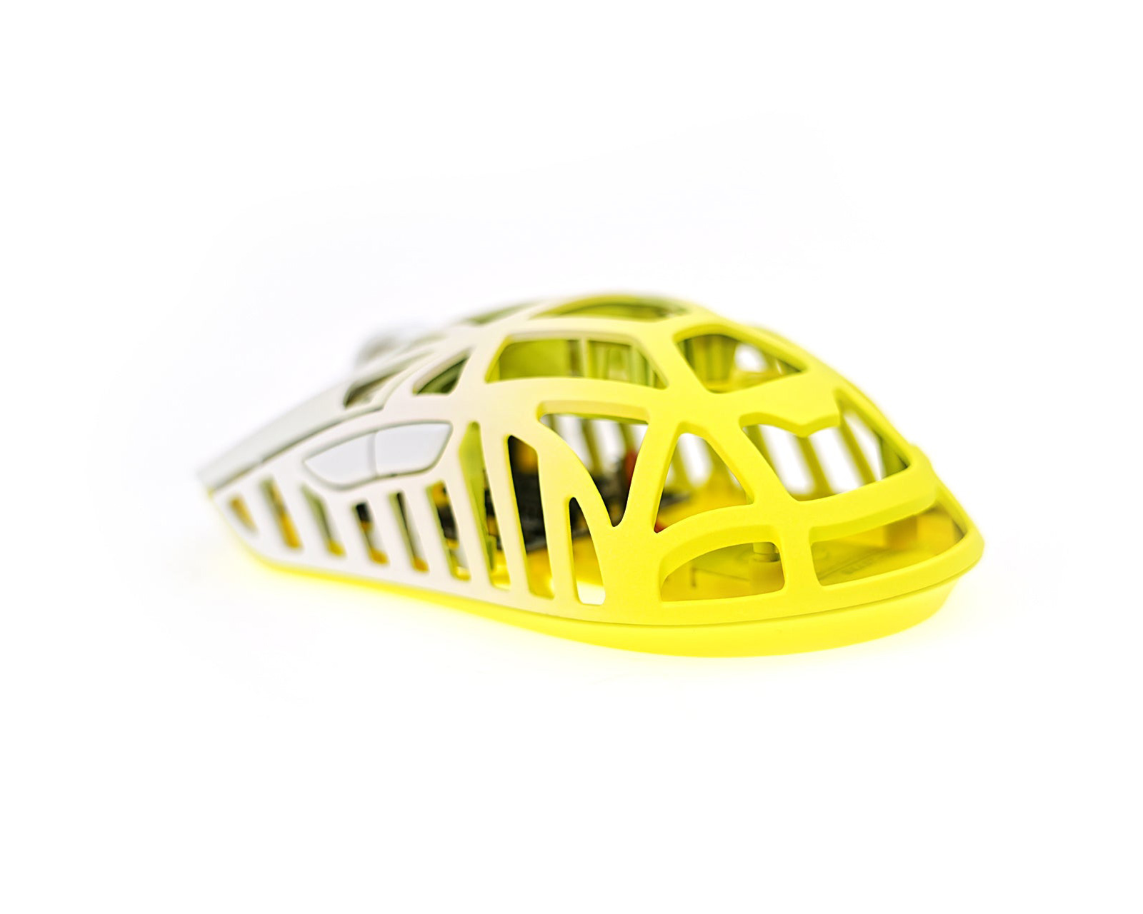 WLMouse BEAST X Max Wireless Gaming Mouse - White/Yellow