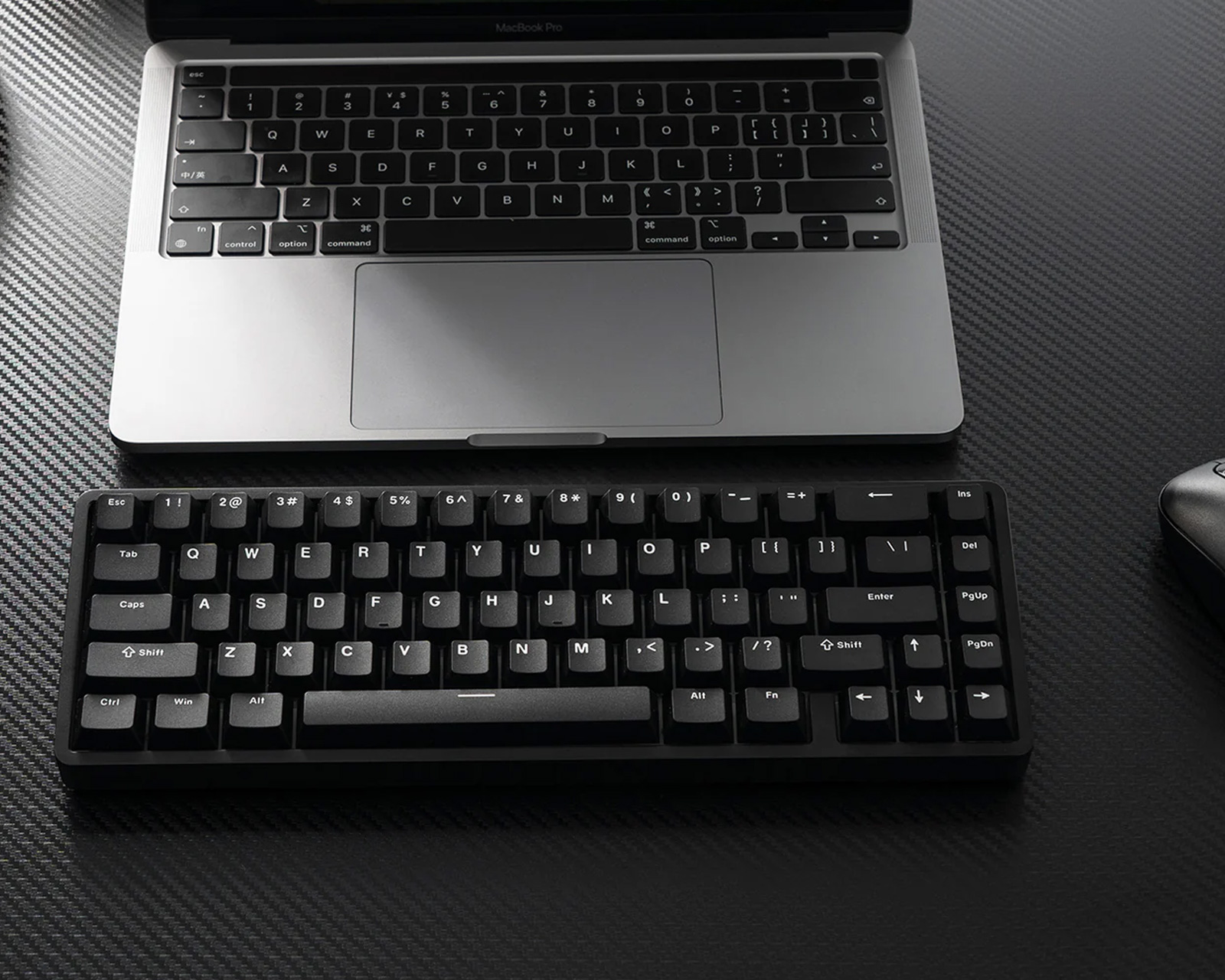 aip⭐︎ Chilkey ND65 Jet Black Aluminum Hotswap Keyboard