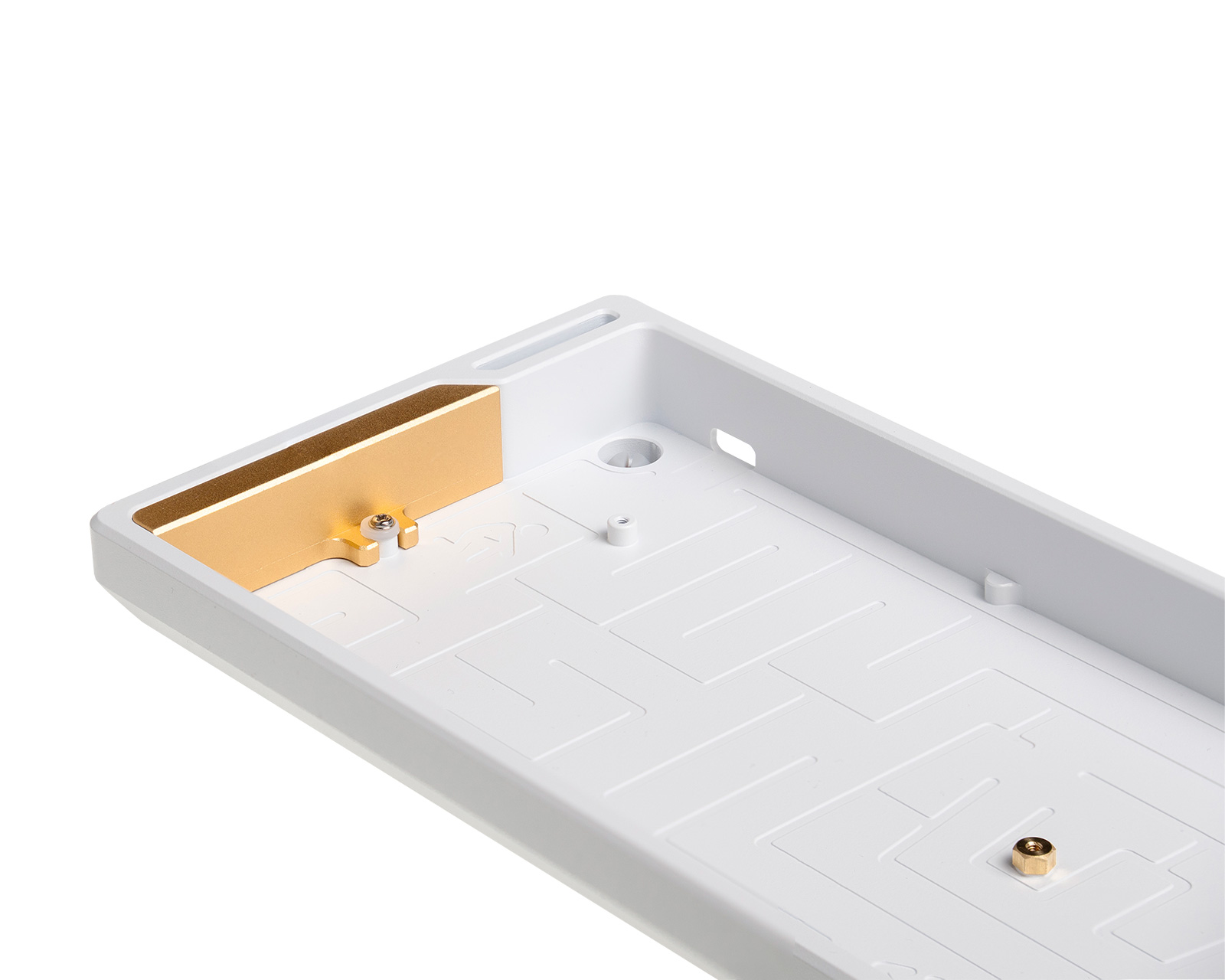 Wooting Alumaze60 - 60% Universal Aluminium Case - Just White -  MaxGaming.com
