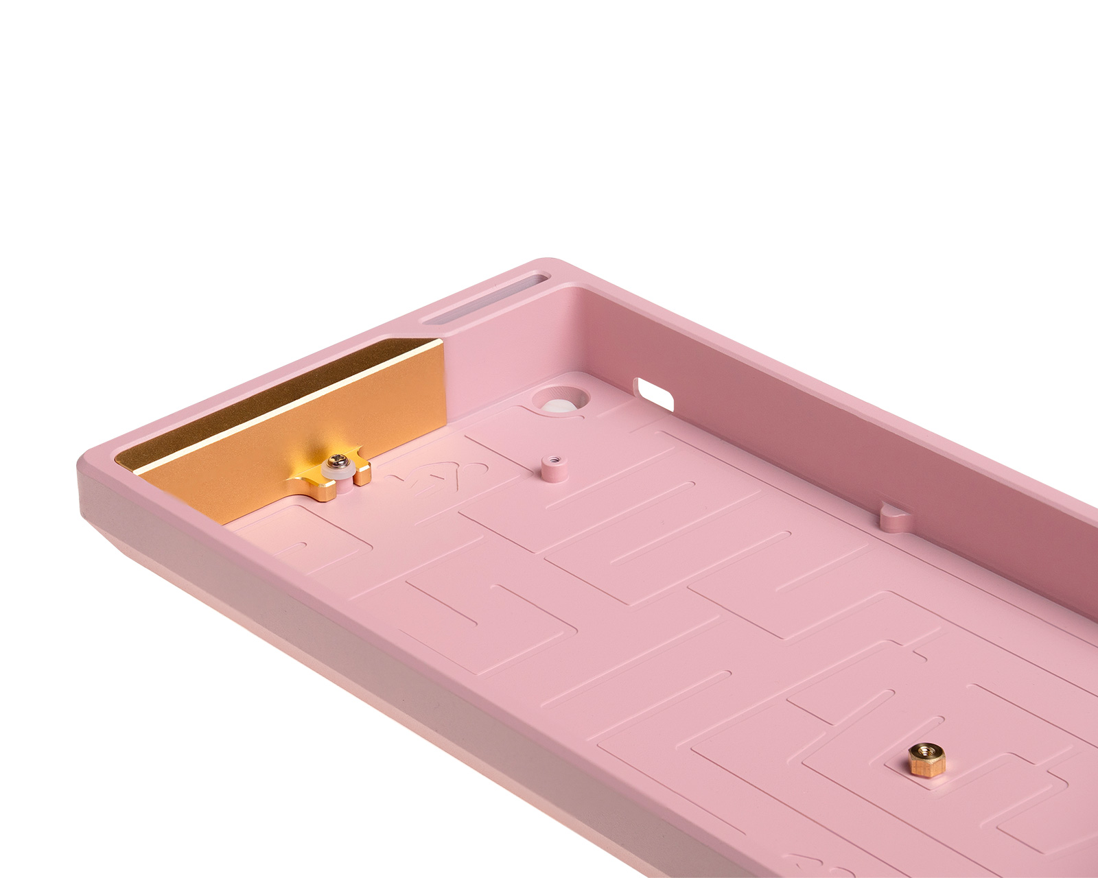 Wooting Alumaze60 - 60% Universal Aluminium Case - Blossom Pink