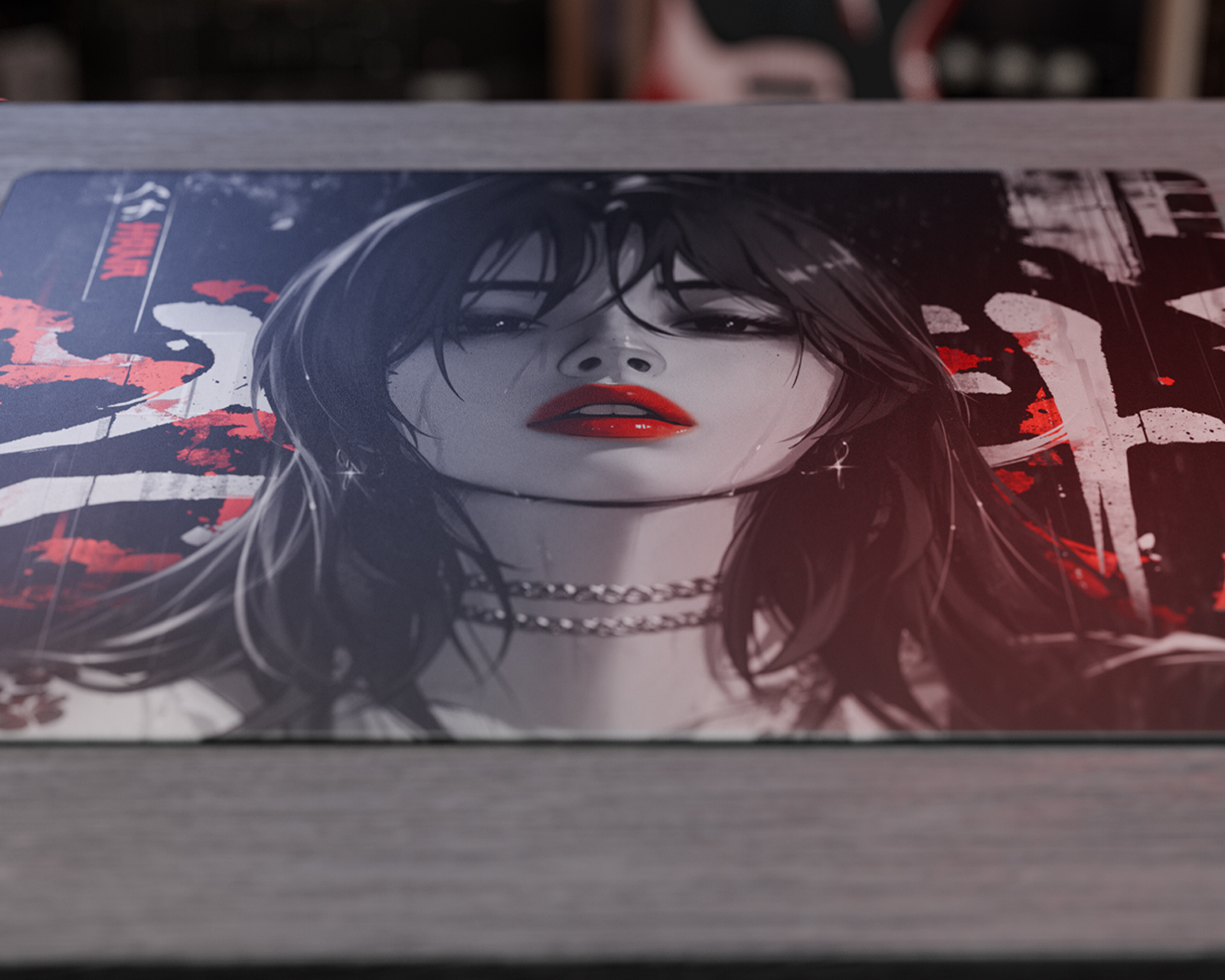 GLSSWRKS Hana Glass Mousepad - Limited Edition - MaxGaming.com GLSSWRKS Hana Glass Mousepad - Limited Edition - MaxGaming.com
