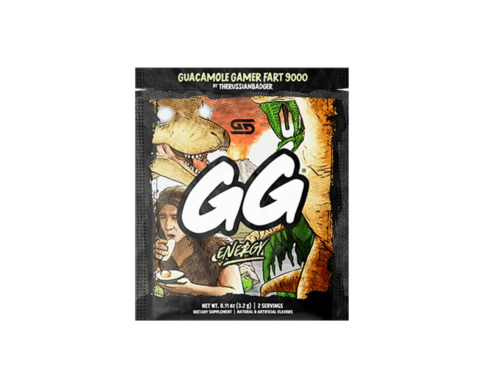 60号油彩【Explosion of the frustration溜飲嘔吐】 Gamer Supps Sample - Guacamole Gamer Fart 9000 (2 Servings