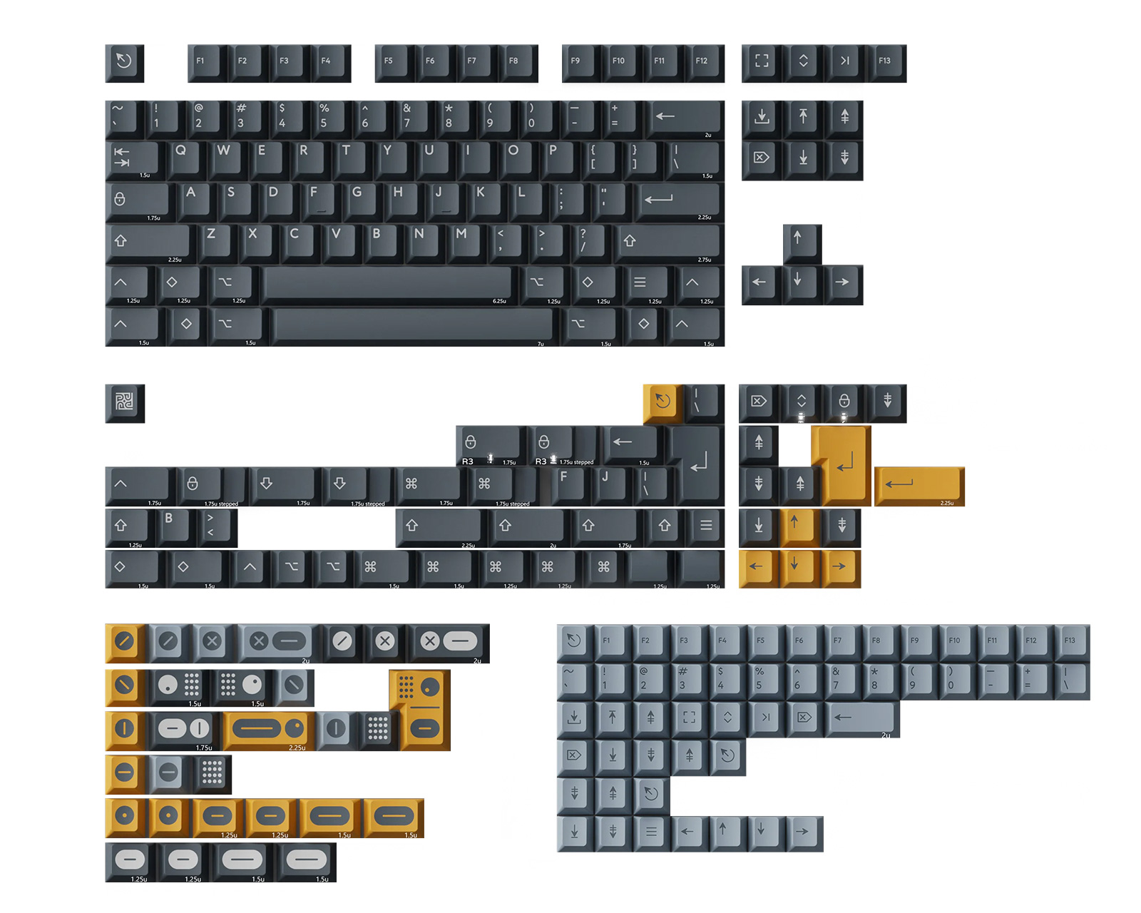 KBDfans PBTfans Twist R2 - Base kit - MaxGaming.com