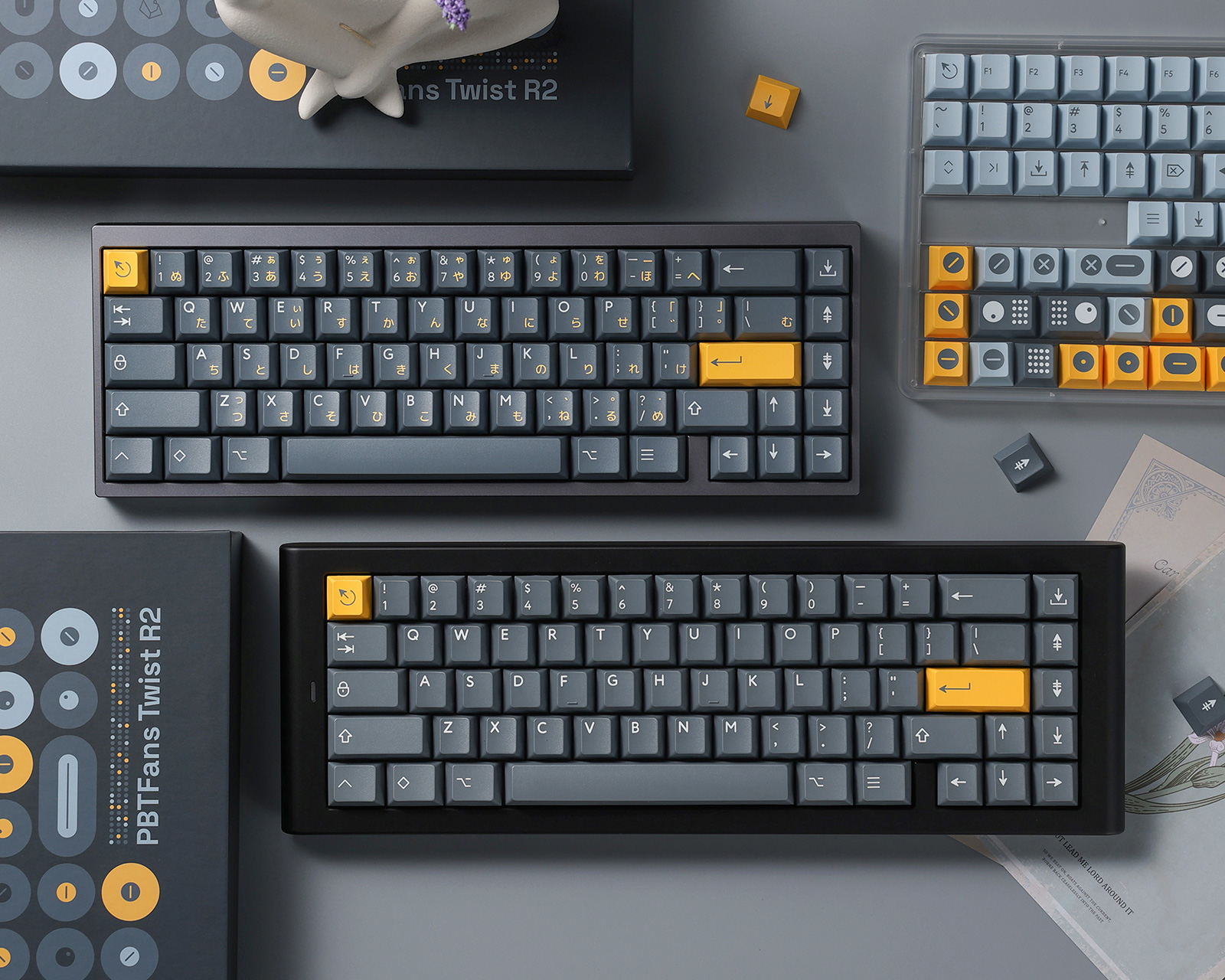 KBDfans PBTfans Twist R2 - Base kit - MaxGaming.com