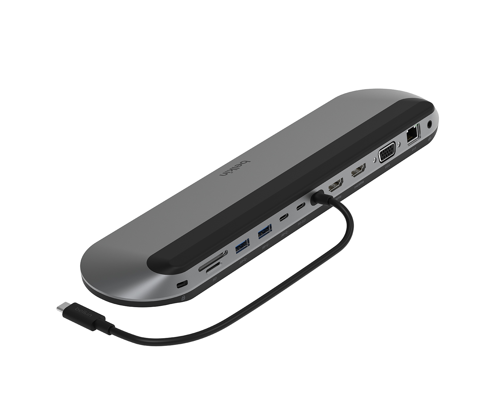 Belkin Boost Charge Qi2 15W Magnetic 3-in-1 Stand - Black