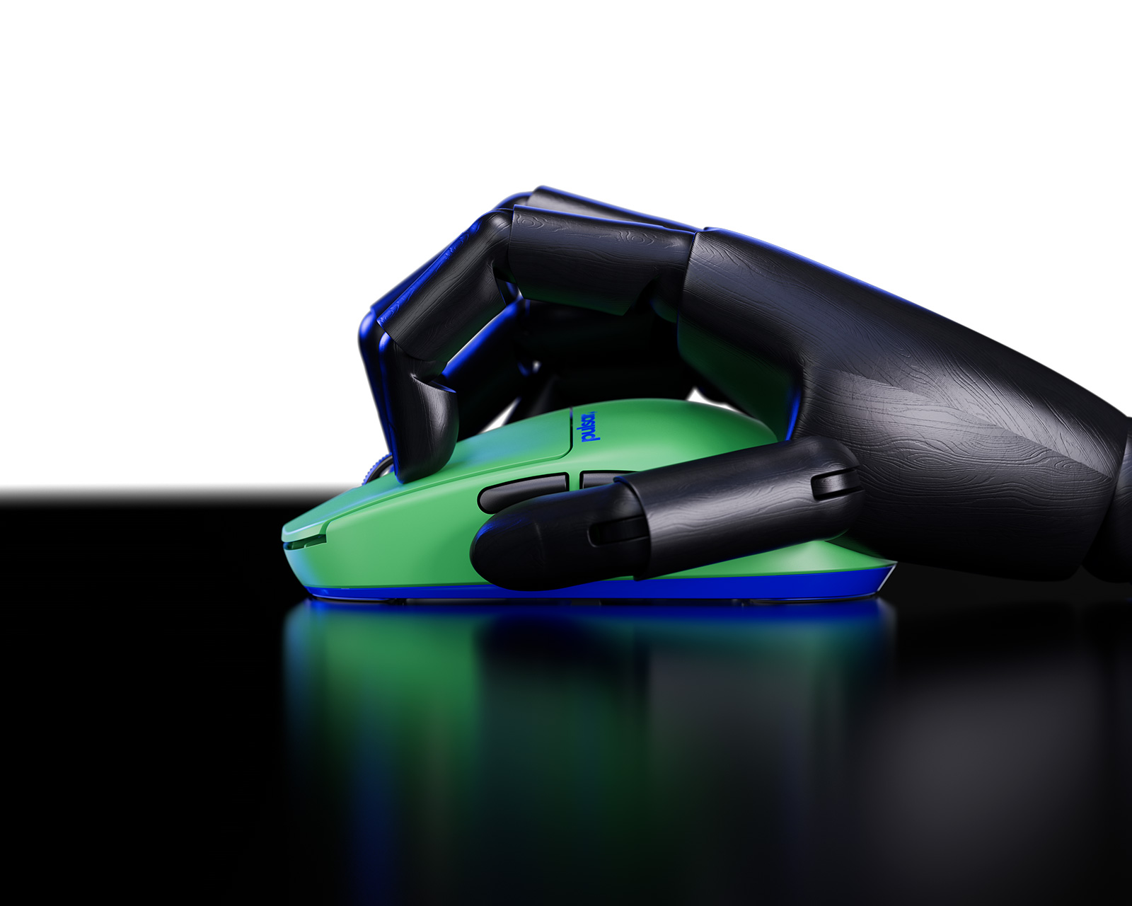 Pulsar X2 CRAZYLIGHT Wireless Gaming Mouse - Aqua Zest - MaxGaming.com