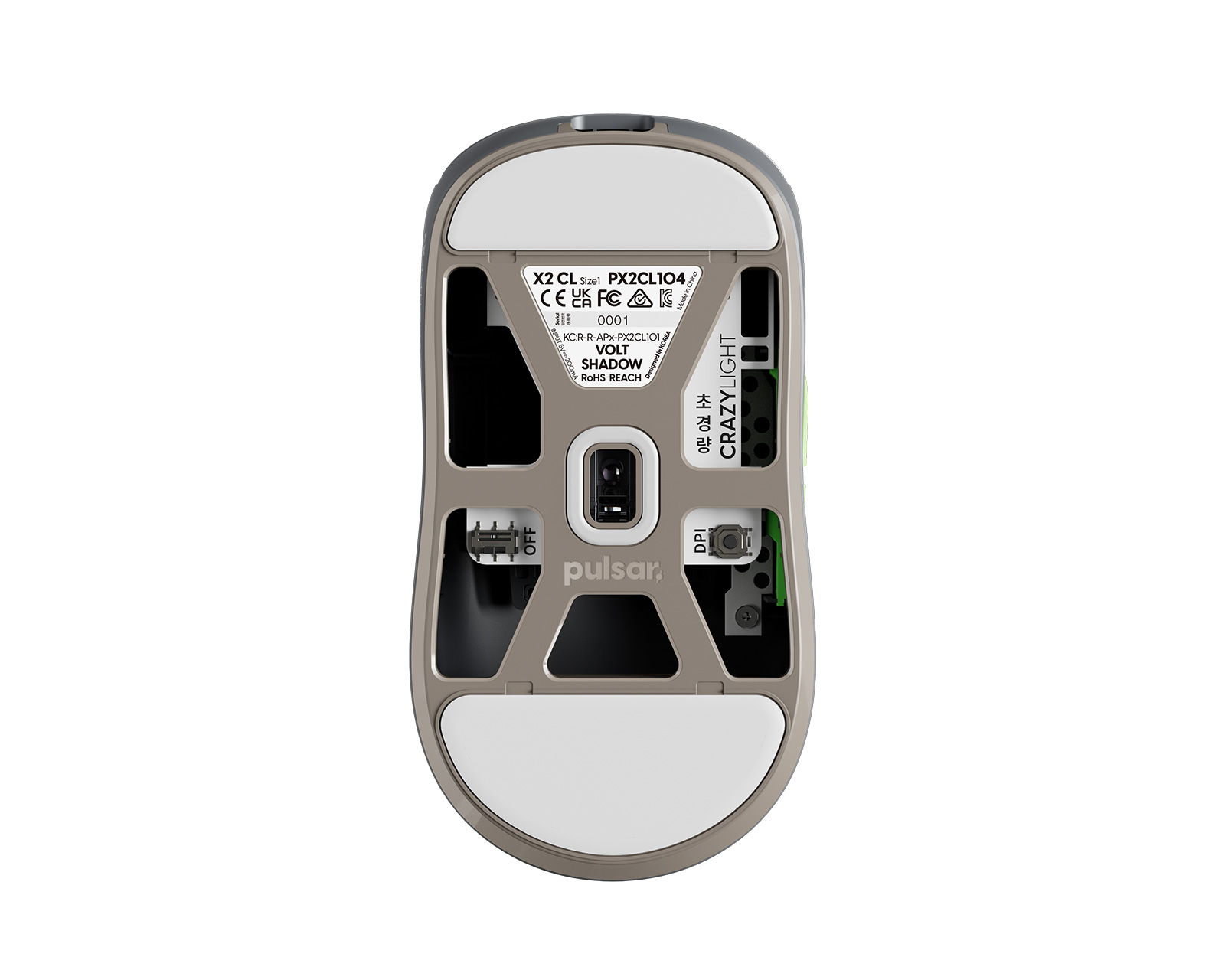 Pulsar X2 CRAZYLIGHT - Volt Shadow - MaxGaming.com