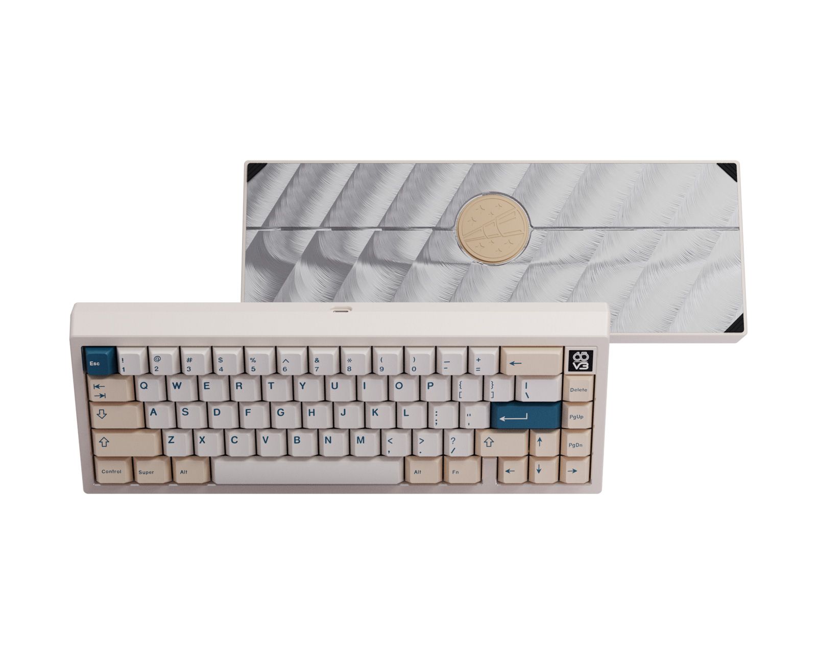 【メーカー再生品】 Tail No Zoom65 Studio Wuque Light Tea Milk - Edition キーボード