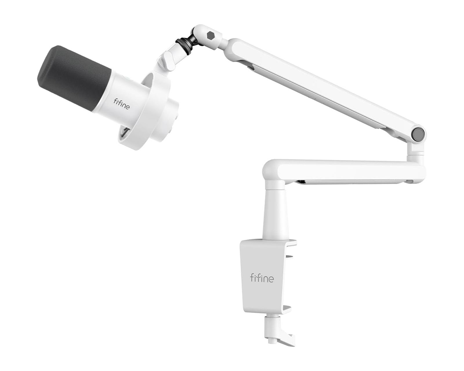 Fifine T688 Microphone Bundle - K688 - White - MaxGaming.com