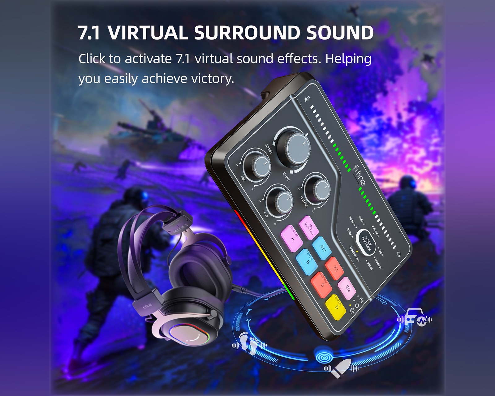 Fifine SC8 - MaxGaming.com