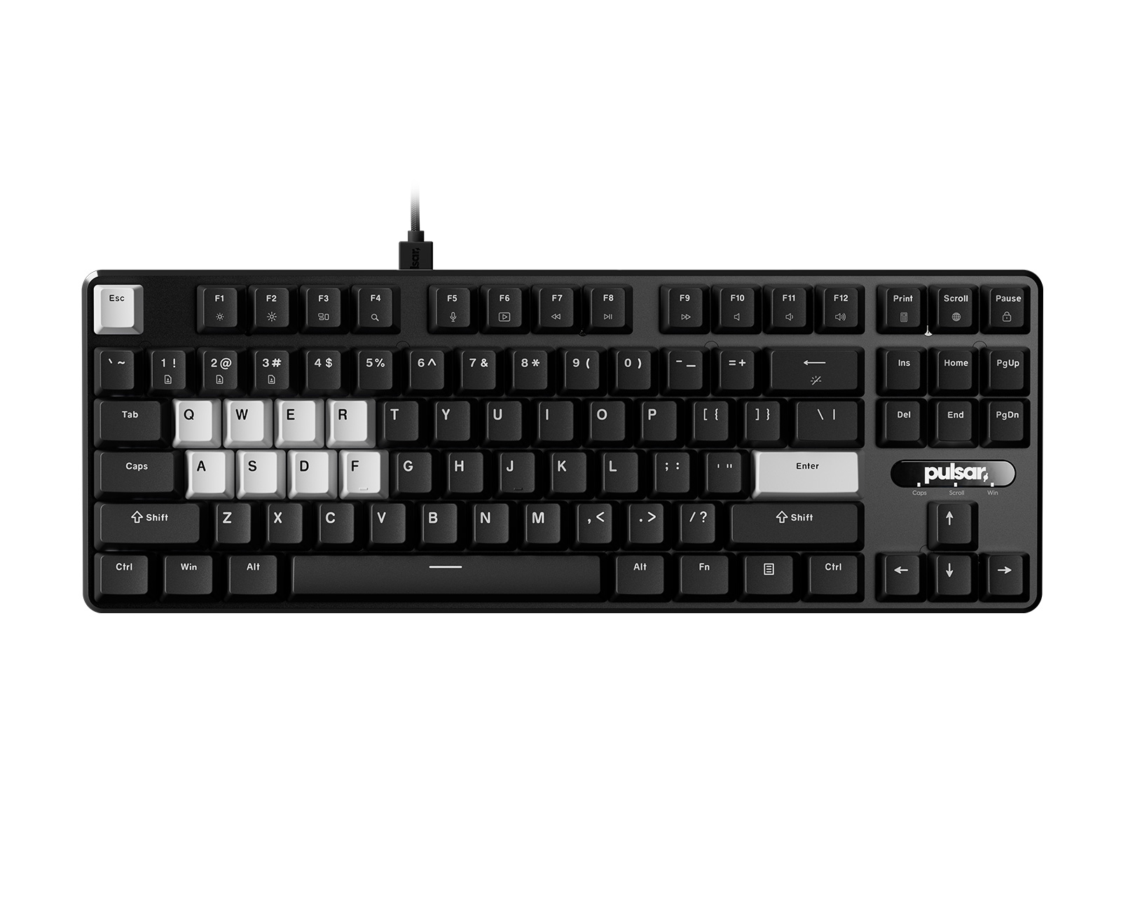 Pulsar PCMK 2 HE TKL - ANSI - Black - MaxGaming.com