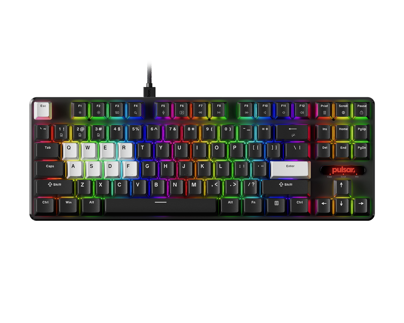 Pulsar PCMK 2 HE TKL - ANSI - Black - MaxGaming.com