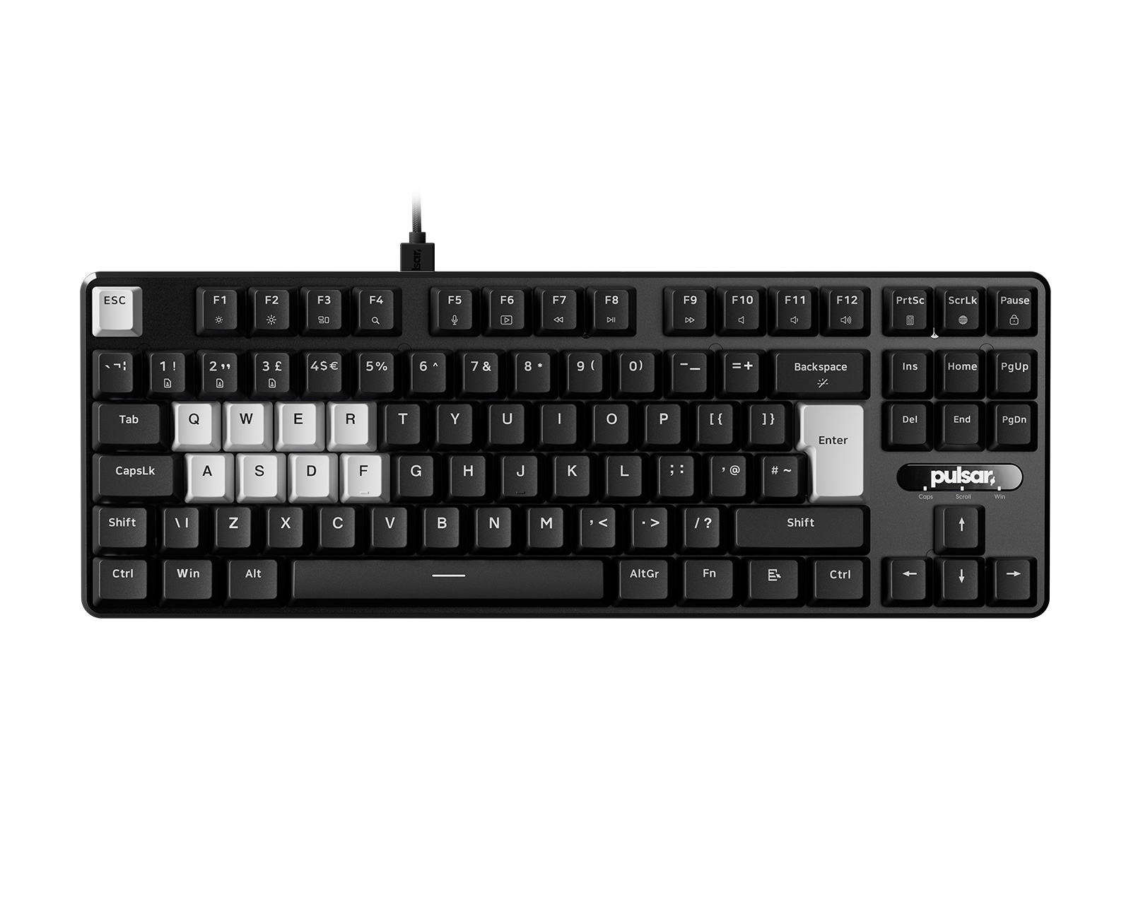Pulsar PCMK 2 HE TKL - ISO - Black - MaxGaming.com