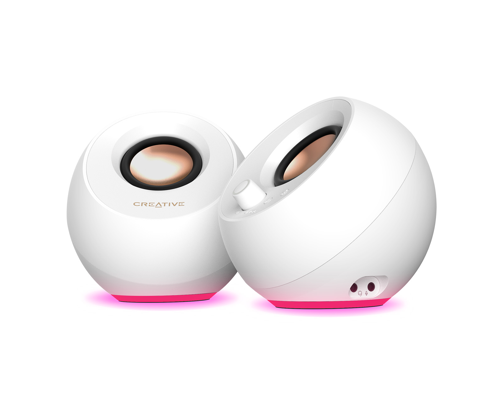 Creative Pebble Pro - 2.0 USB-C Speakers with Bluetooth 5.3