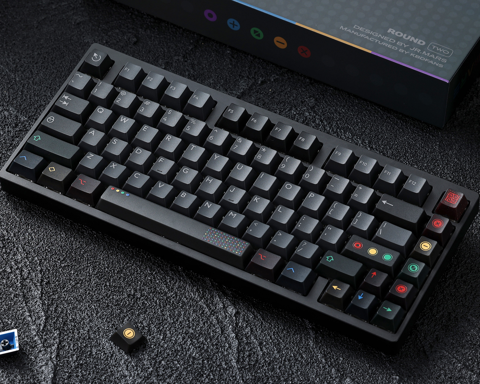 KBDfans PBTfans Retro Dark Lights R2 - Base kit - MaxGaming.com