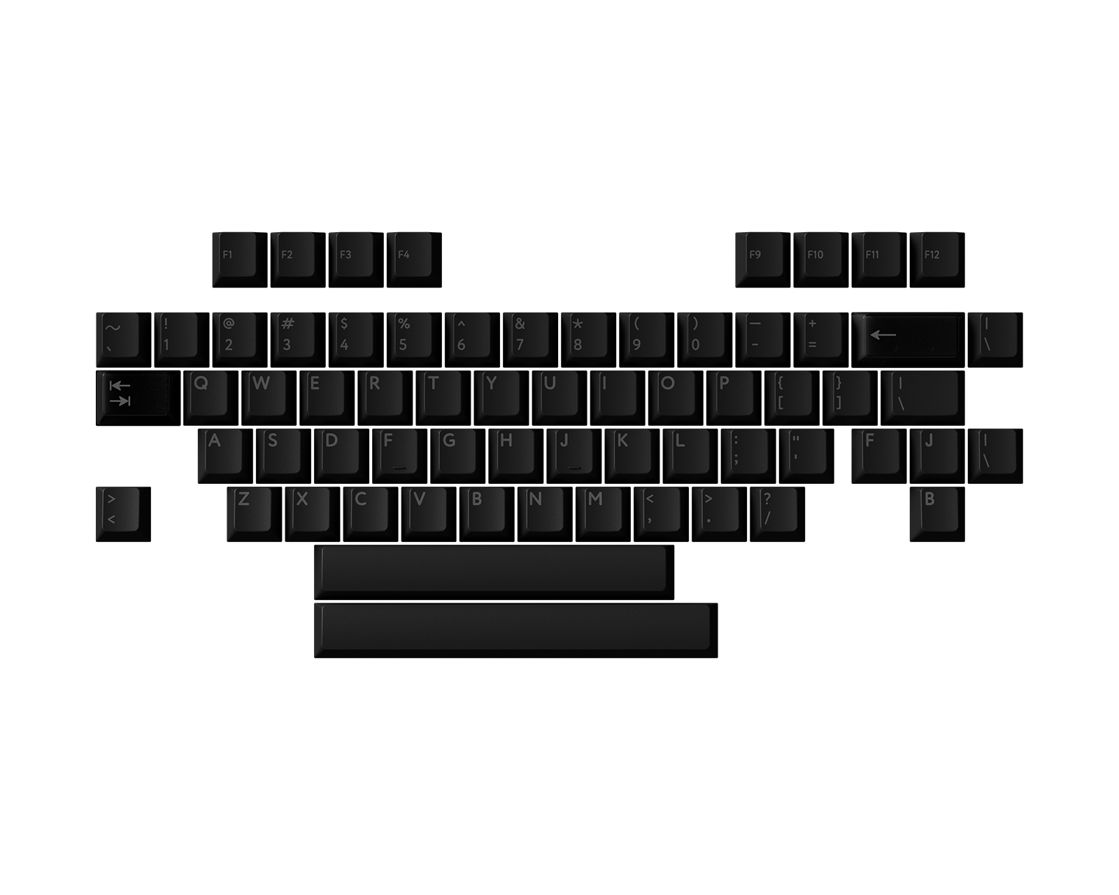 KBDfans PBTfans Retro Dark Lights R2 - Pure Alpha - MaxGaming.com
