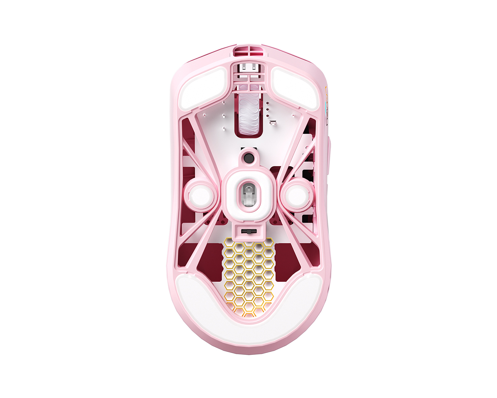 Lamzu MAYA X Wireless Gaming Mouse - Light Pink - MaxGaming.com