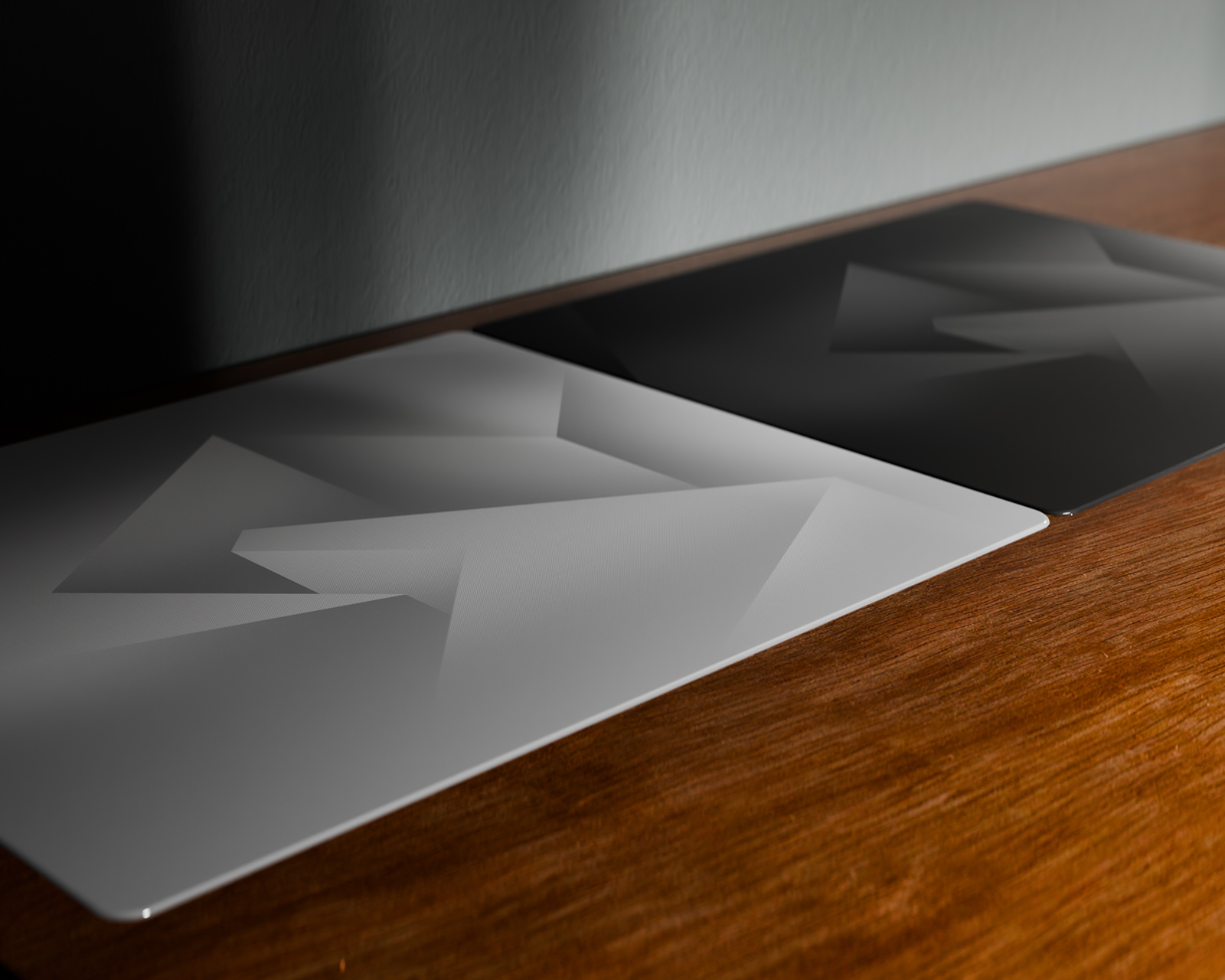 Tekkusai Polarity Series Glass Mousepad - XL - Black - MaxGaming.com