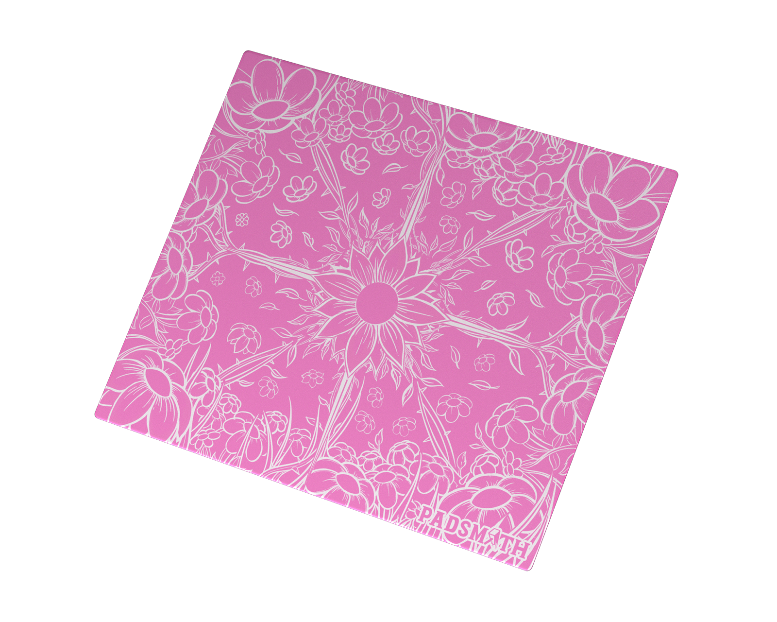 Padsmith Rosa Pink Glass Mousepad - Balanced V2 - MaxGaming.com