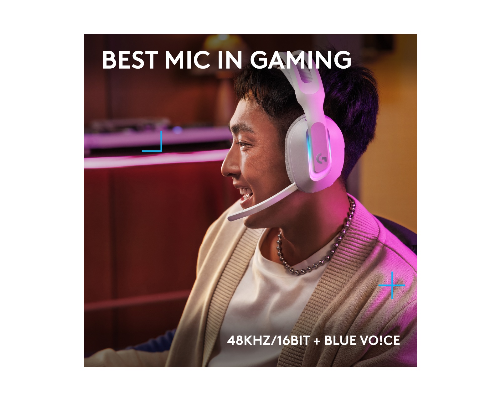 Logitech G522 Lightspeed Wireless Gaming Headset - White