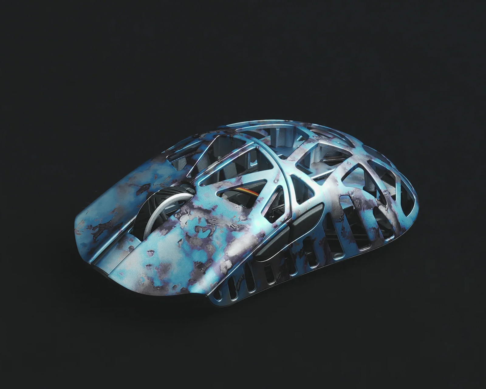 ⑨WLMOUSE BeastXminipro穴あり blue (omron) WLMouse Beast X Mini Pro - Ultra-Light Gaming Mouse – WLmouse